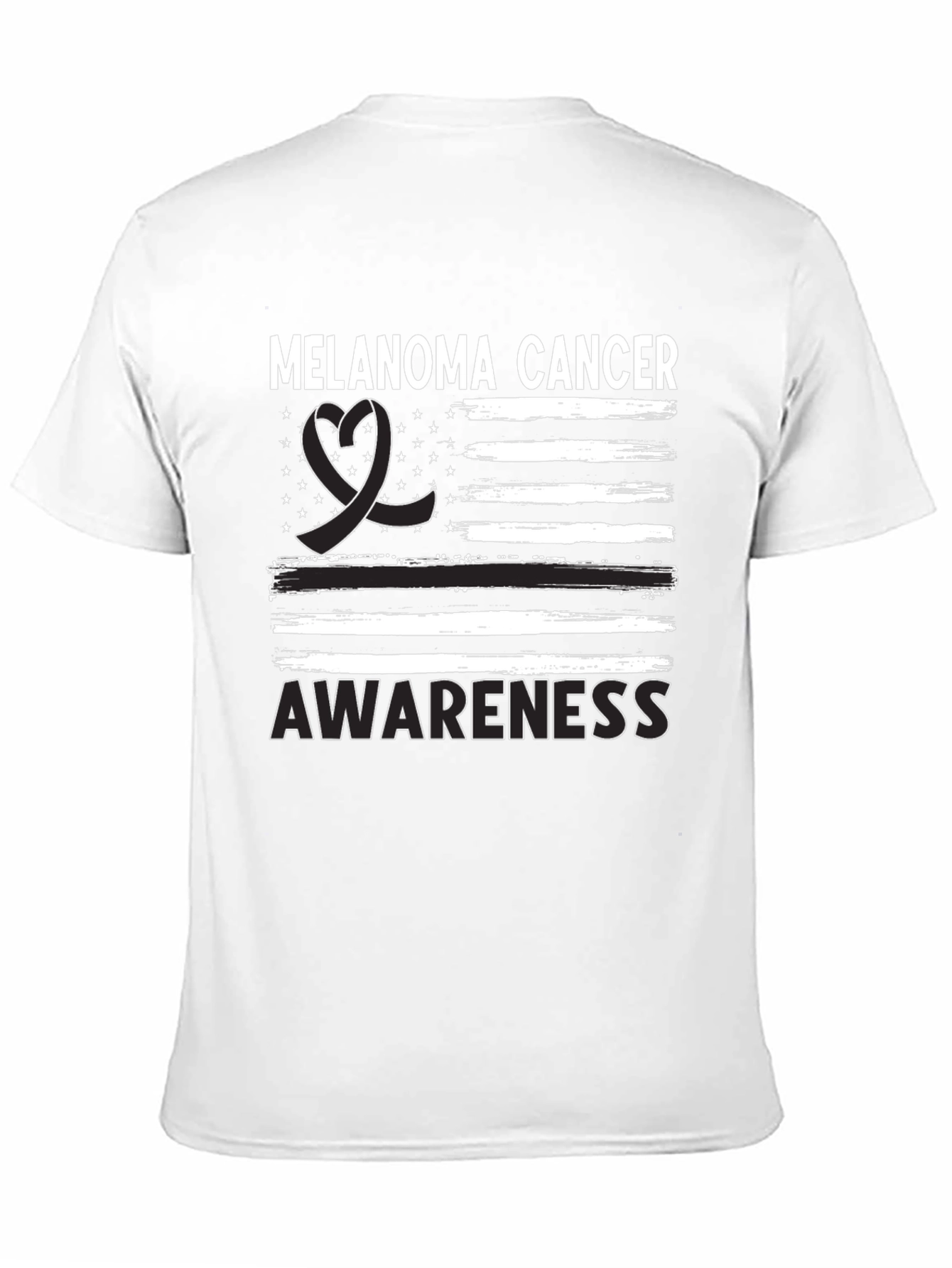 Melanoma Cancer Awareness Graphic Tee