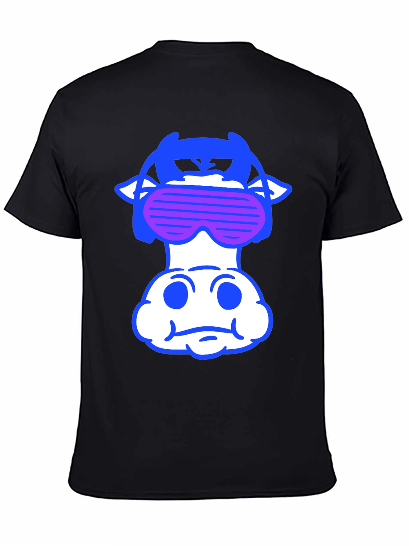 Cool Cow Tee - Black Graphic T-Shirt