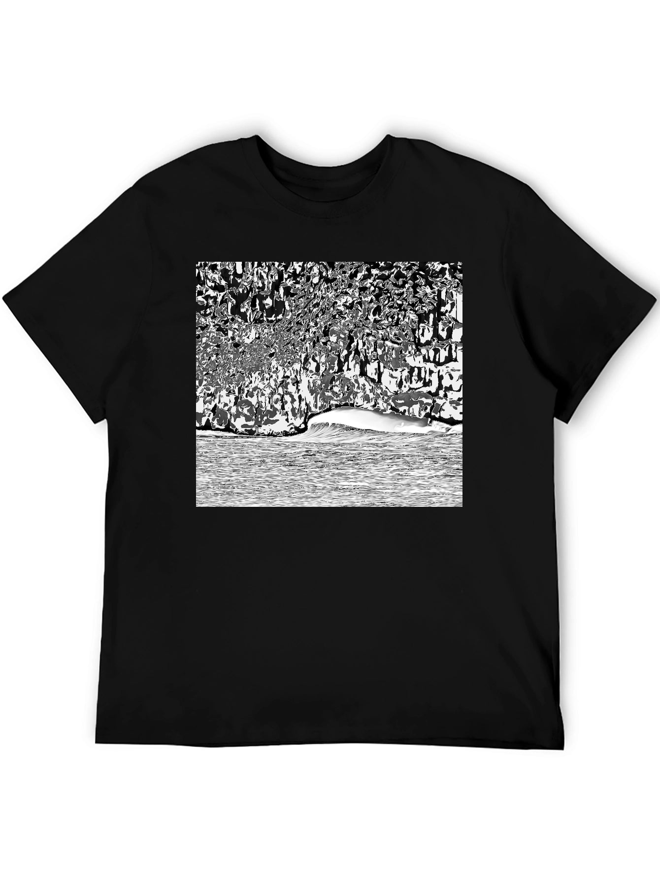 Ocean Wave Graphic T-Shirt