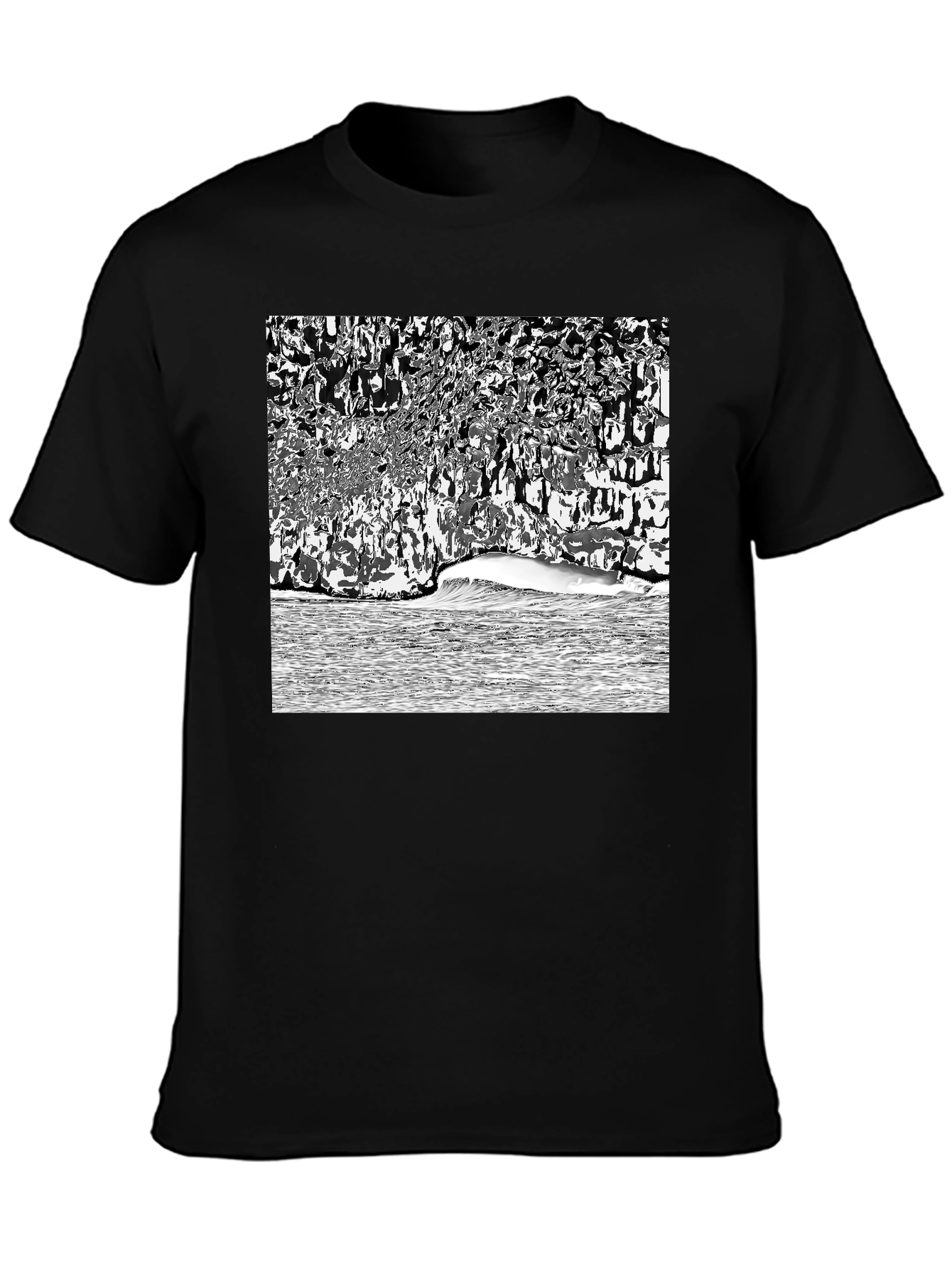 Ocean Wave Graphic T-Shirt