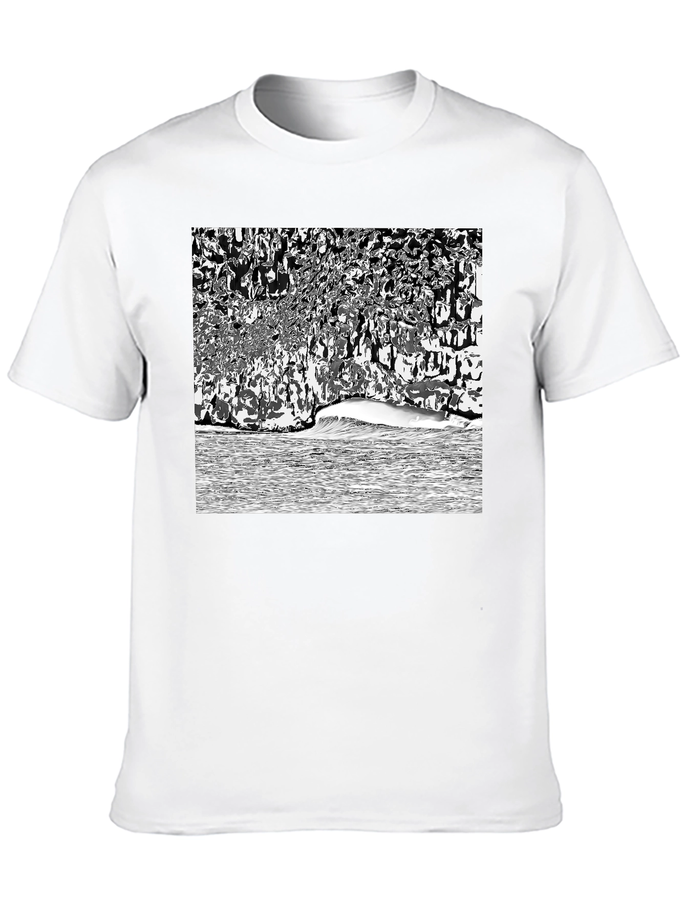 Ocean Wave Graphic T-Shirt
