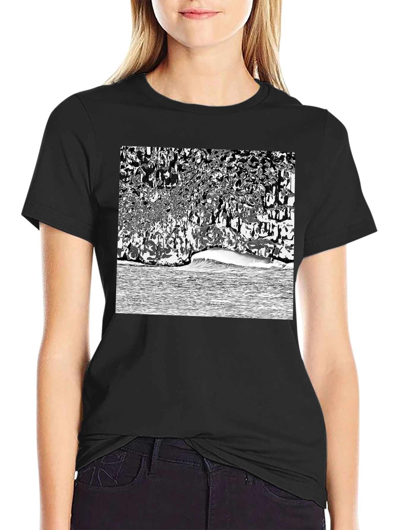 Ocean Wave Graphic T-Shirt