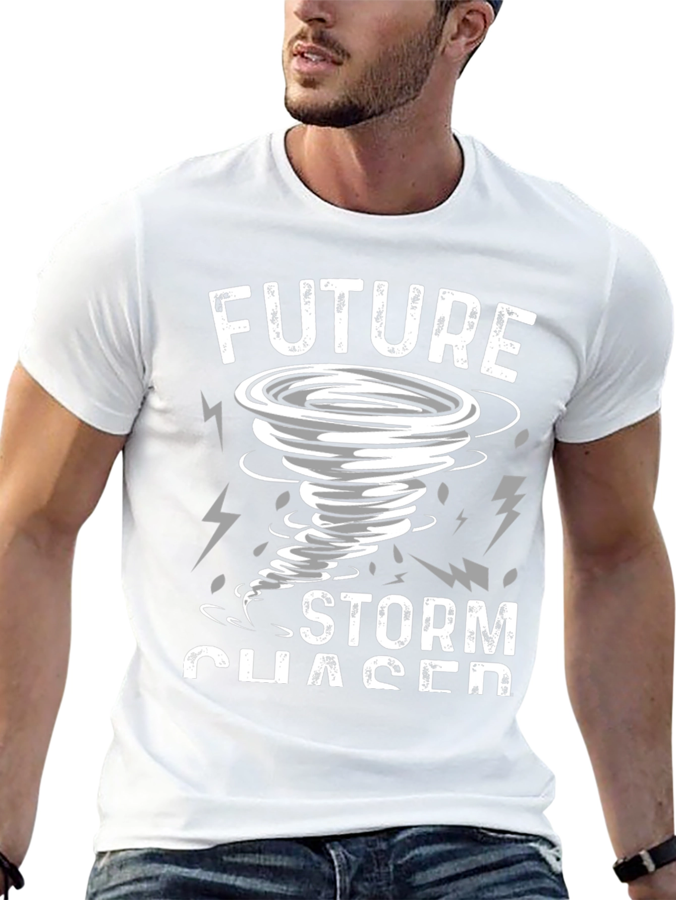 Future Storm Chaser T-Shirt Tornado Graphic Tee
