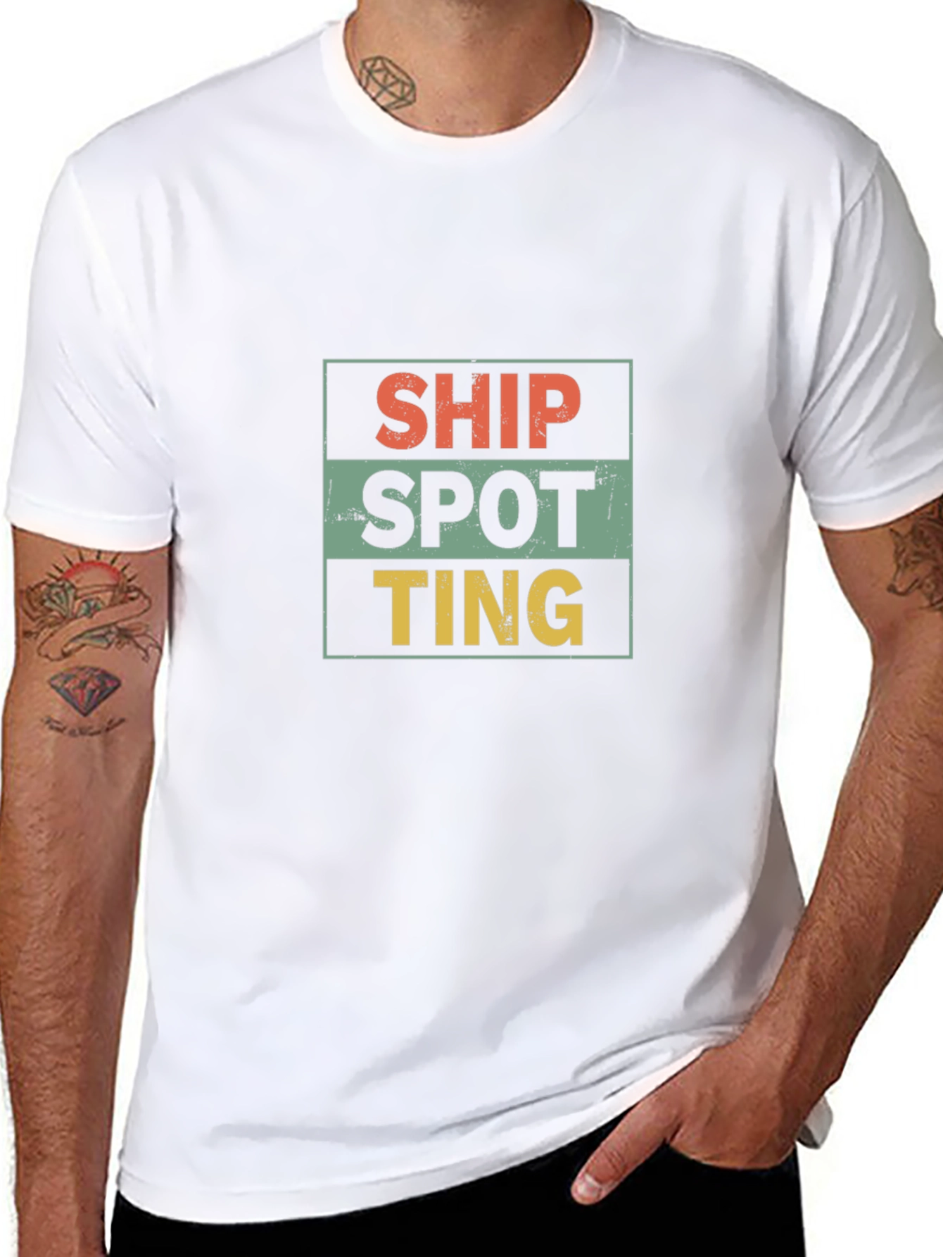 Ship Spotting Graphic T-Shirt