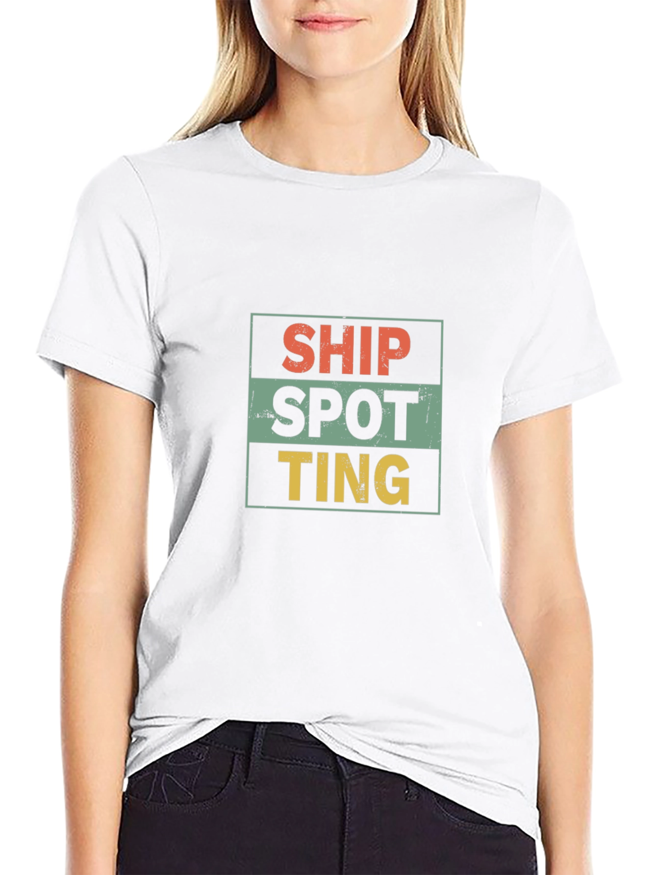 Ship Spotting Graphic T-Shirt