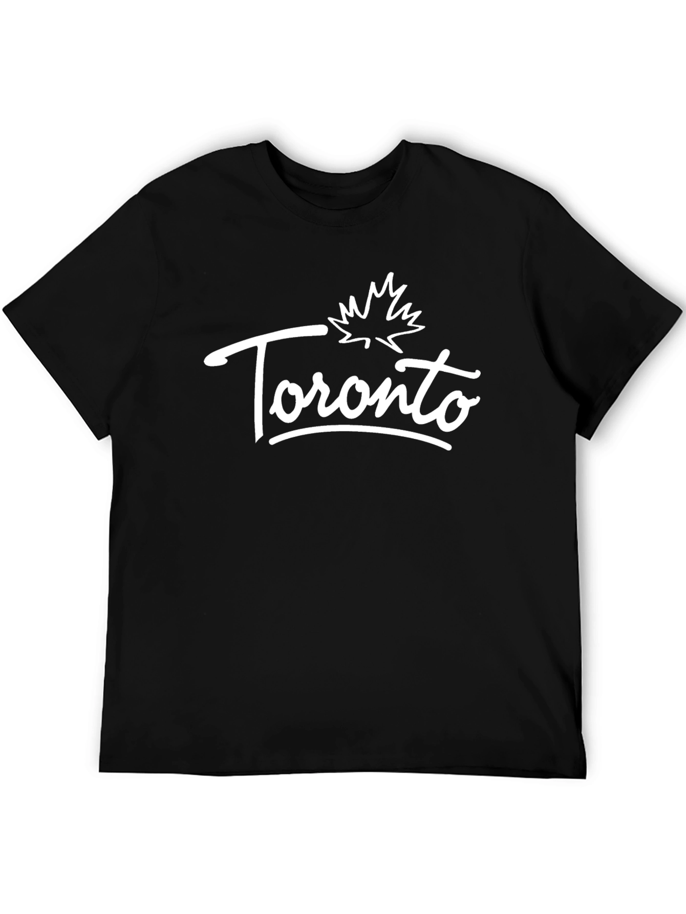 Toronto Maple Leaf Graphic Black T-Shirt