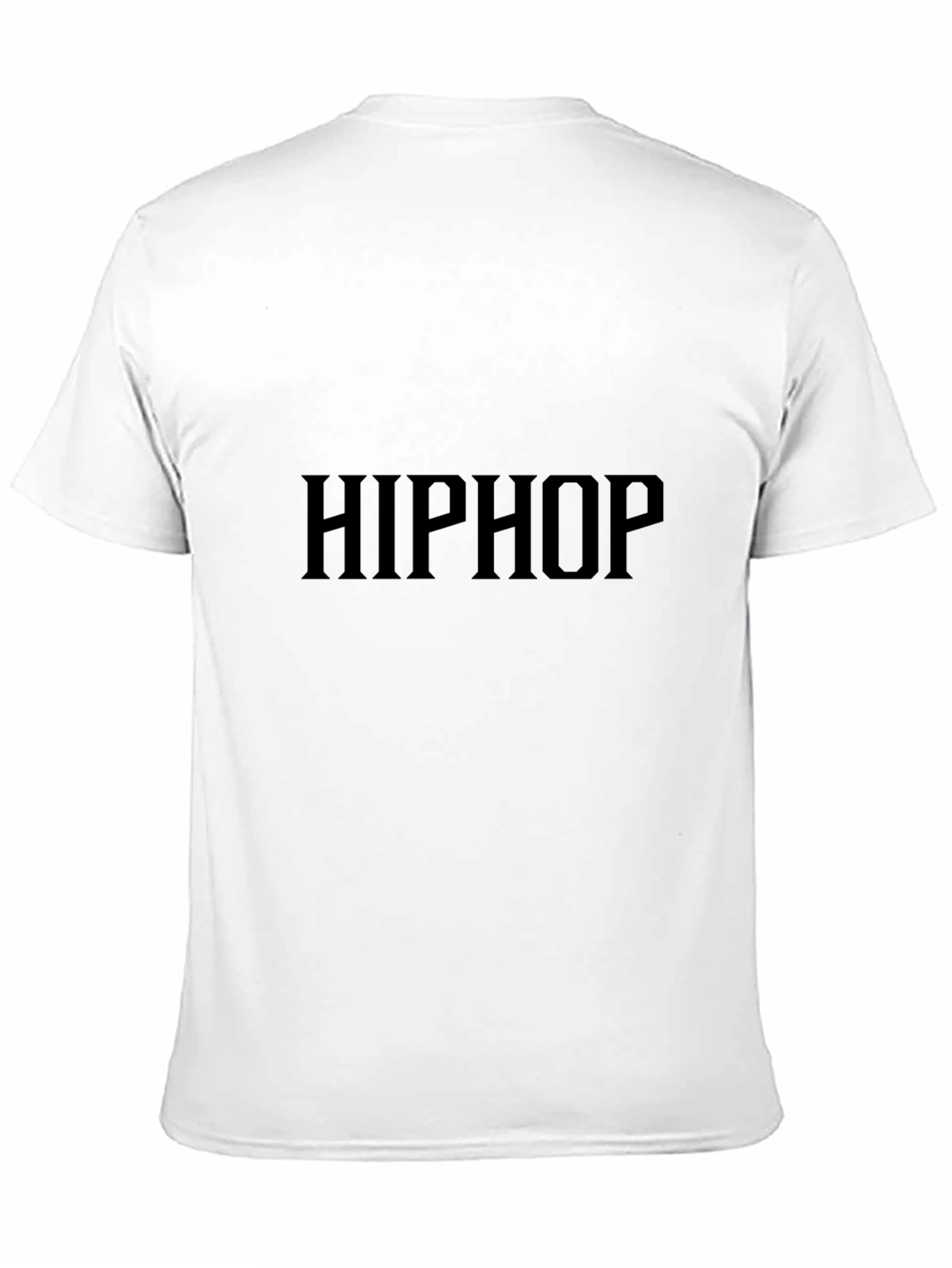 Hiphop Black Graphic Tee - Stylish Casual Wear