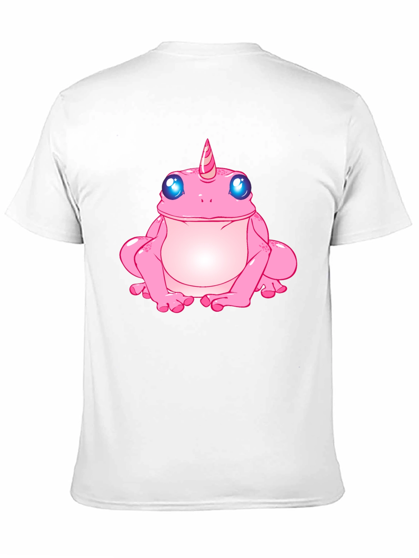 Unicorn Frog Graphic T-Shirt - Black