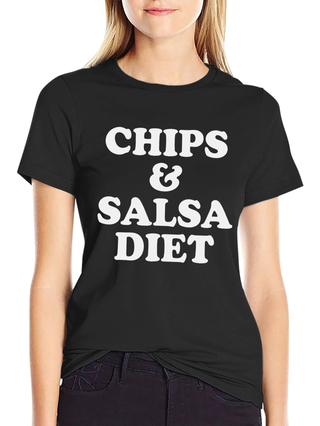 Chips & Salsa Diet Funny T-Shirt