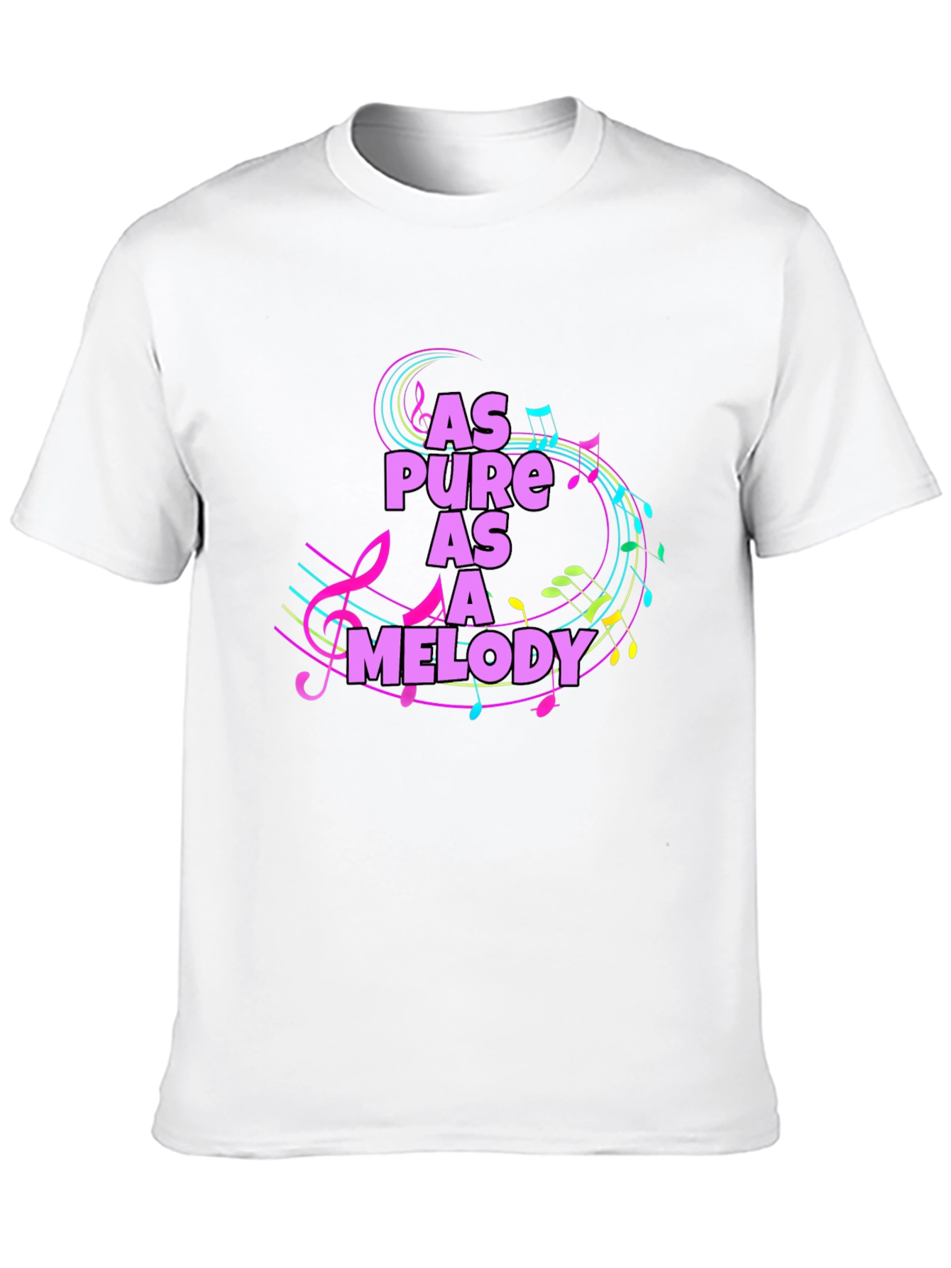 As Pure As A Melody Graphic T-Shirt