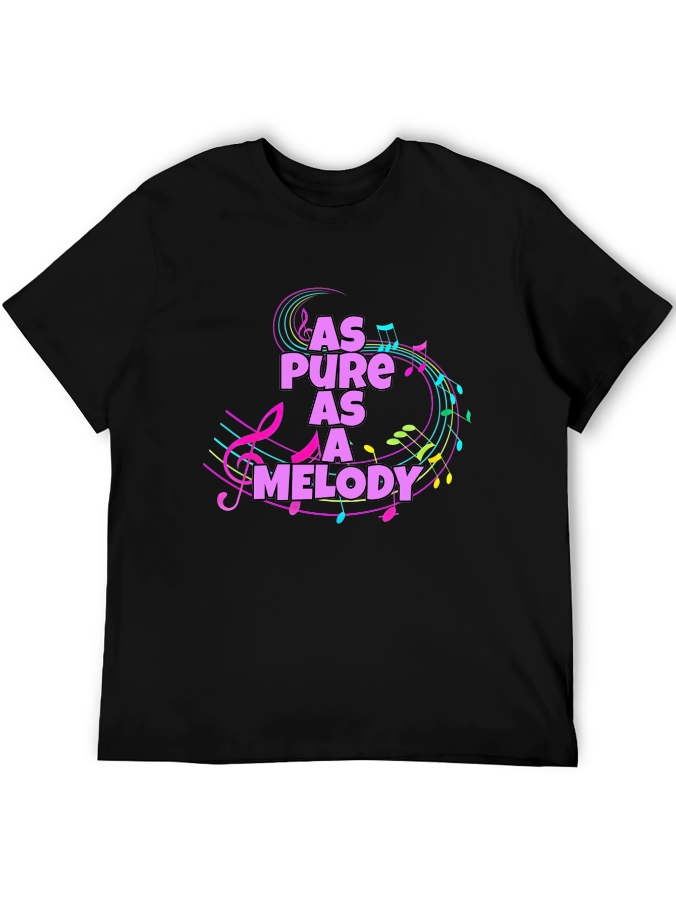 As Pure As A Melody Graphic T-Shirt