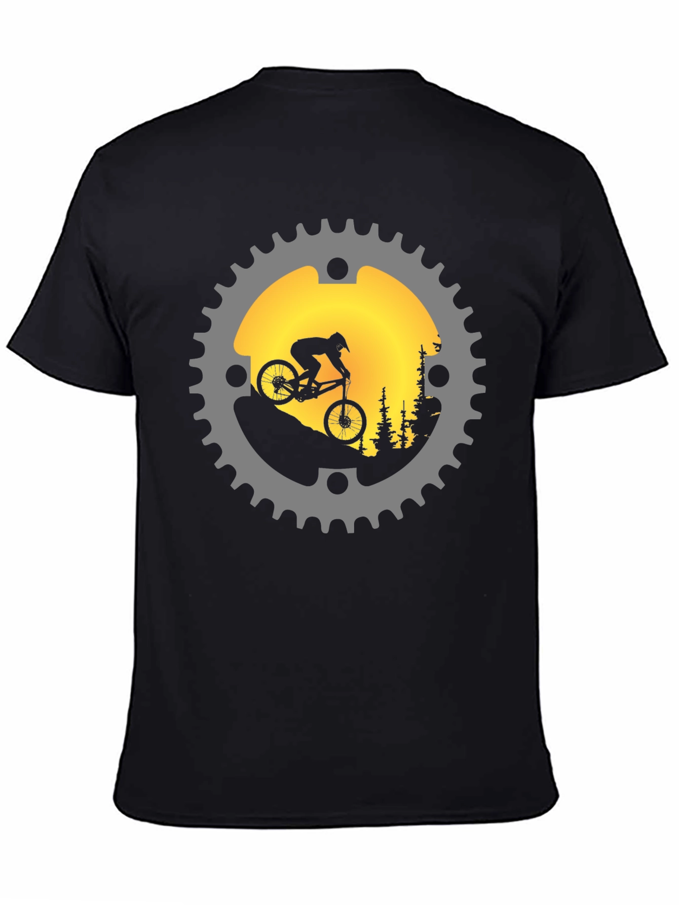 Mountain Biker Gear Graphic Tee
