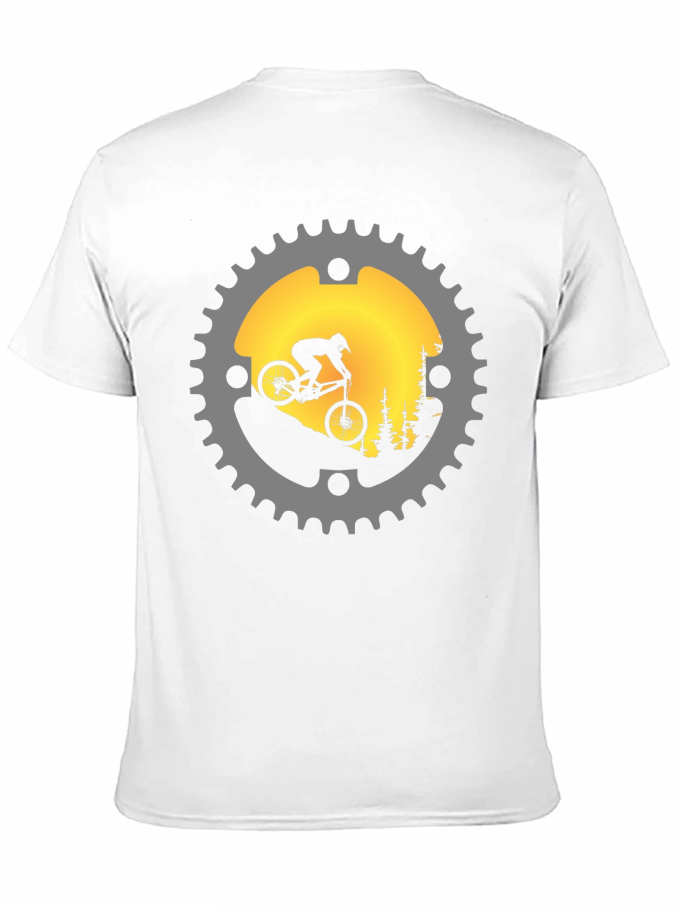 Mountain Biker Gear Graphic Tee
