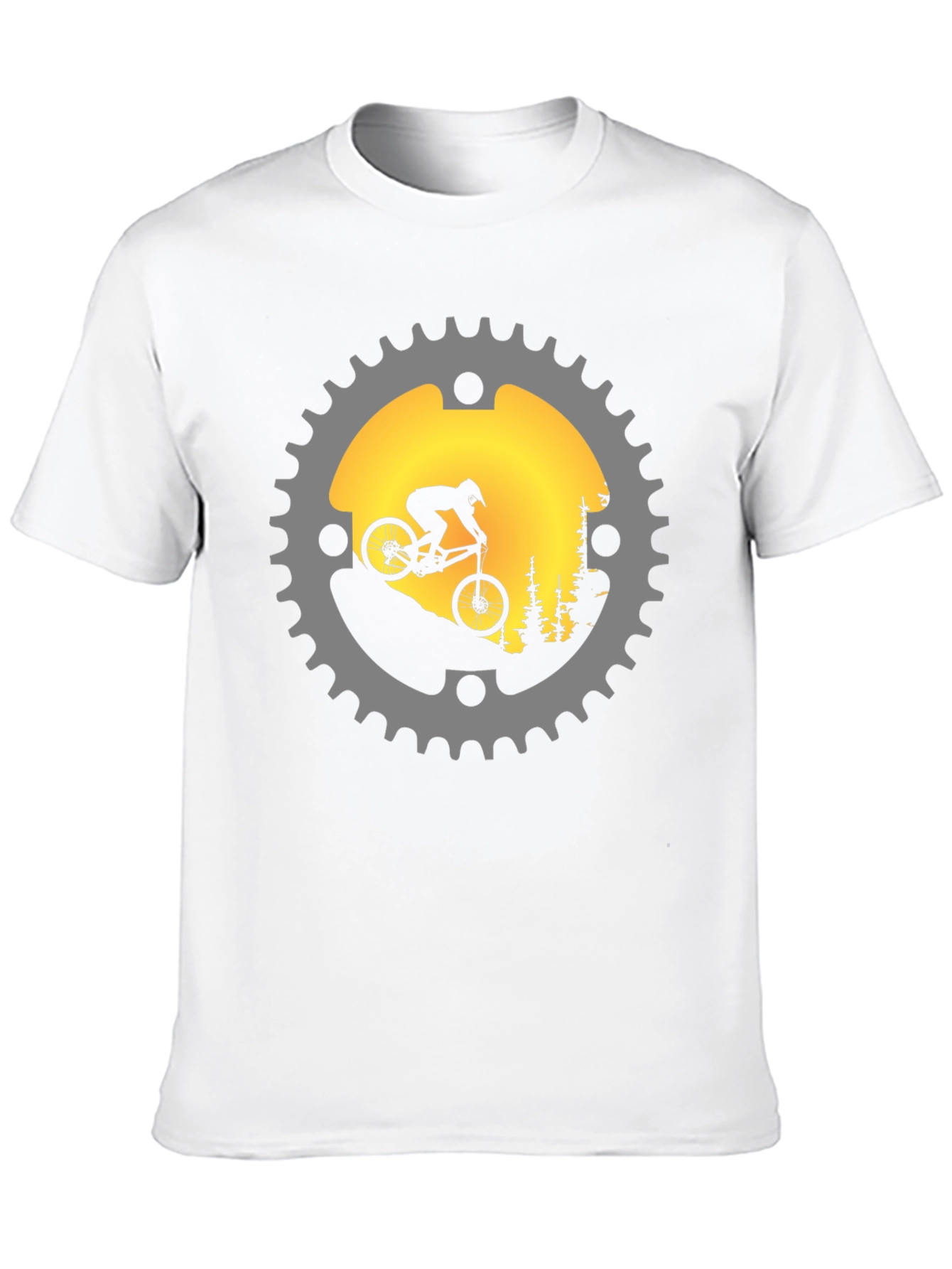 Mountain Biker Gear Graphic Tee