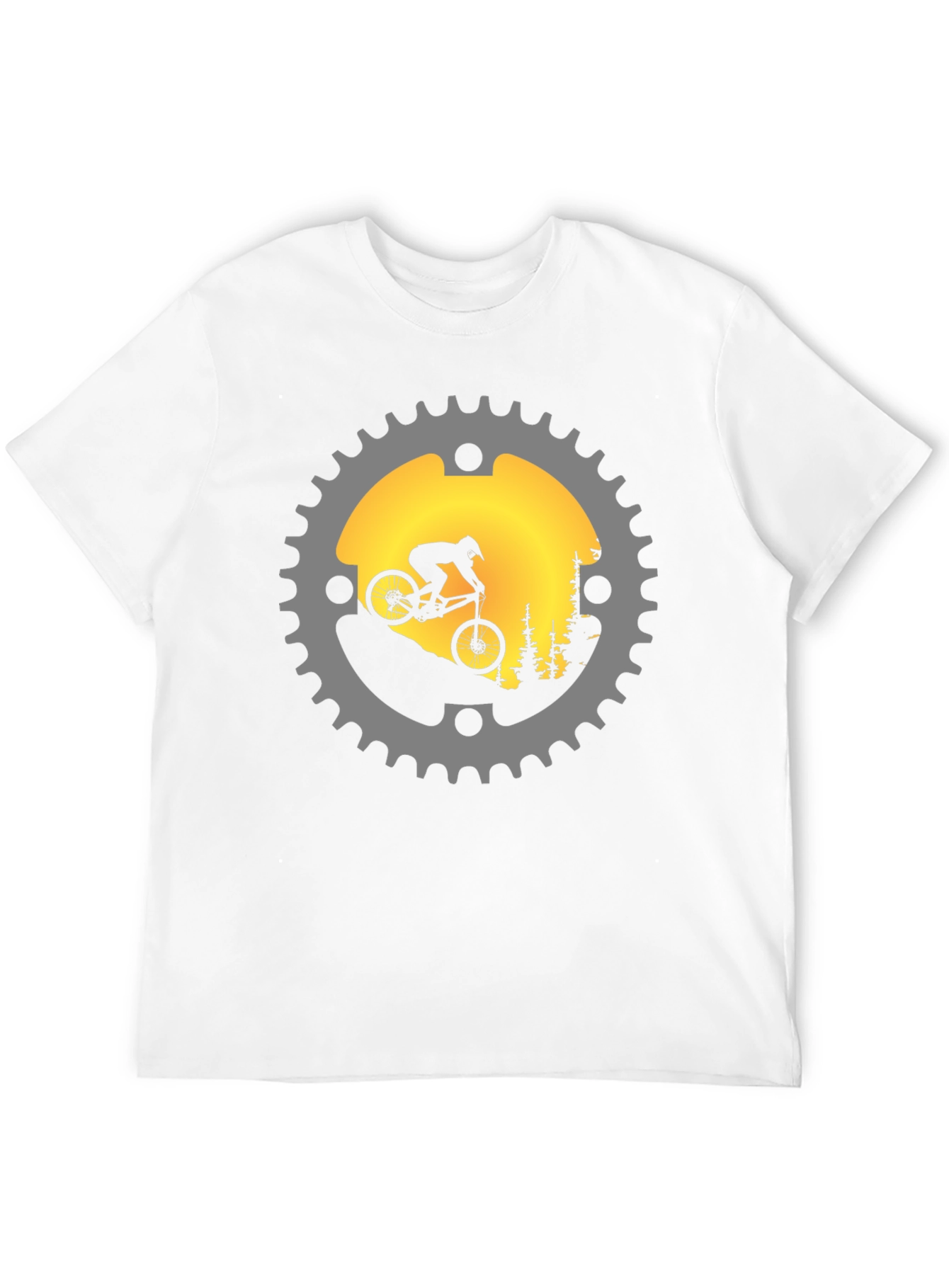Mountain Biker Gear Graphic Tee