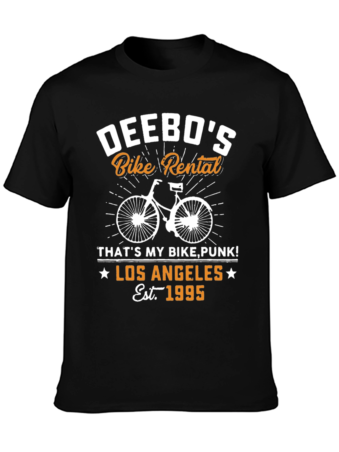 Deebos Bike Rental T-Shirt - Los Angeles 1995