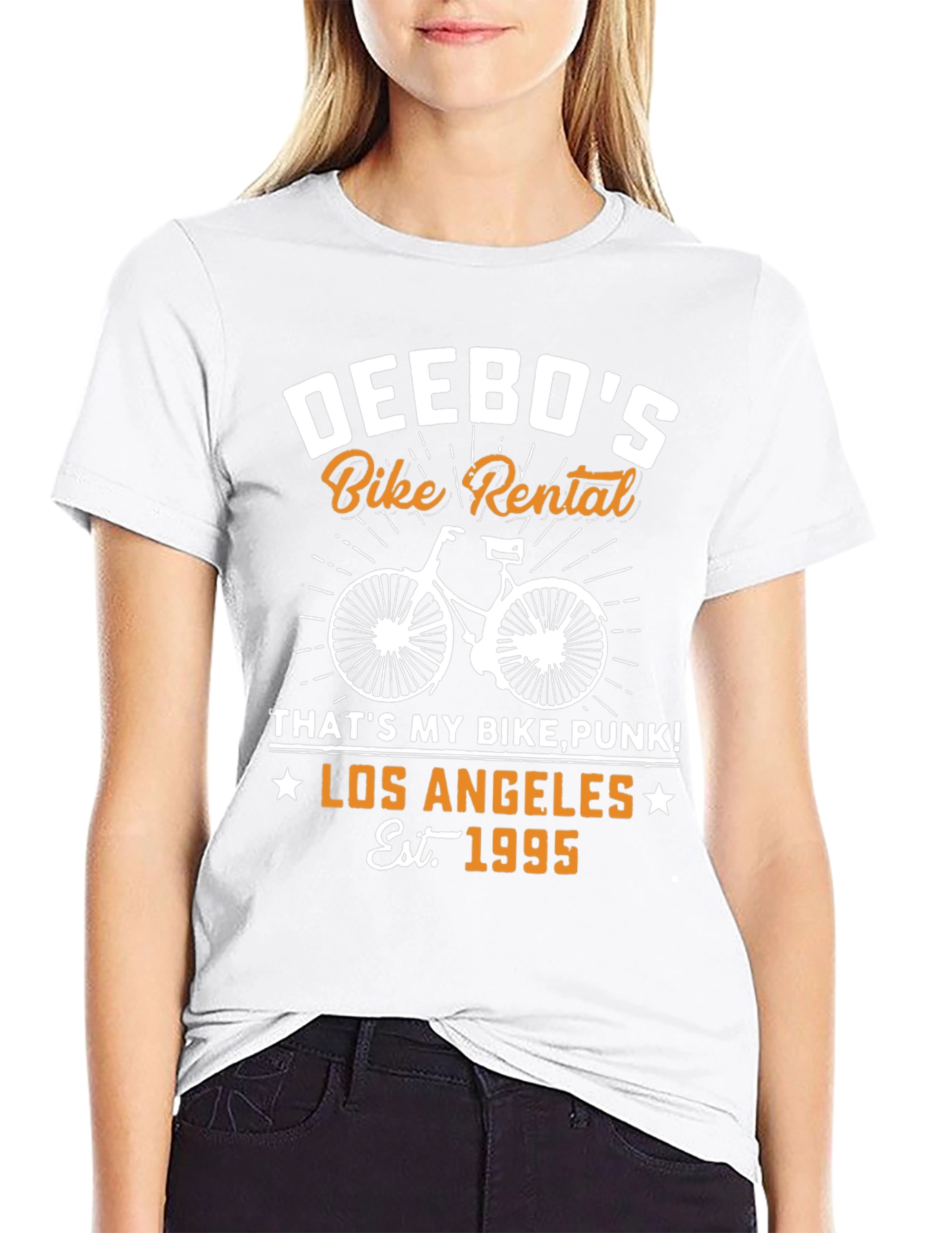 Deebos Bike Rental T-Shirt - Los Angeles 1995