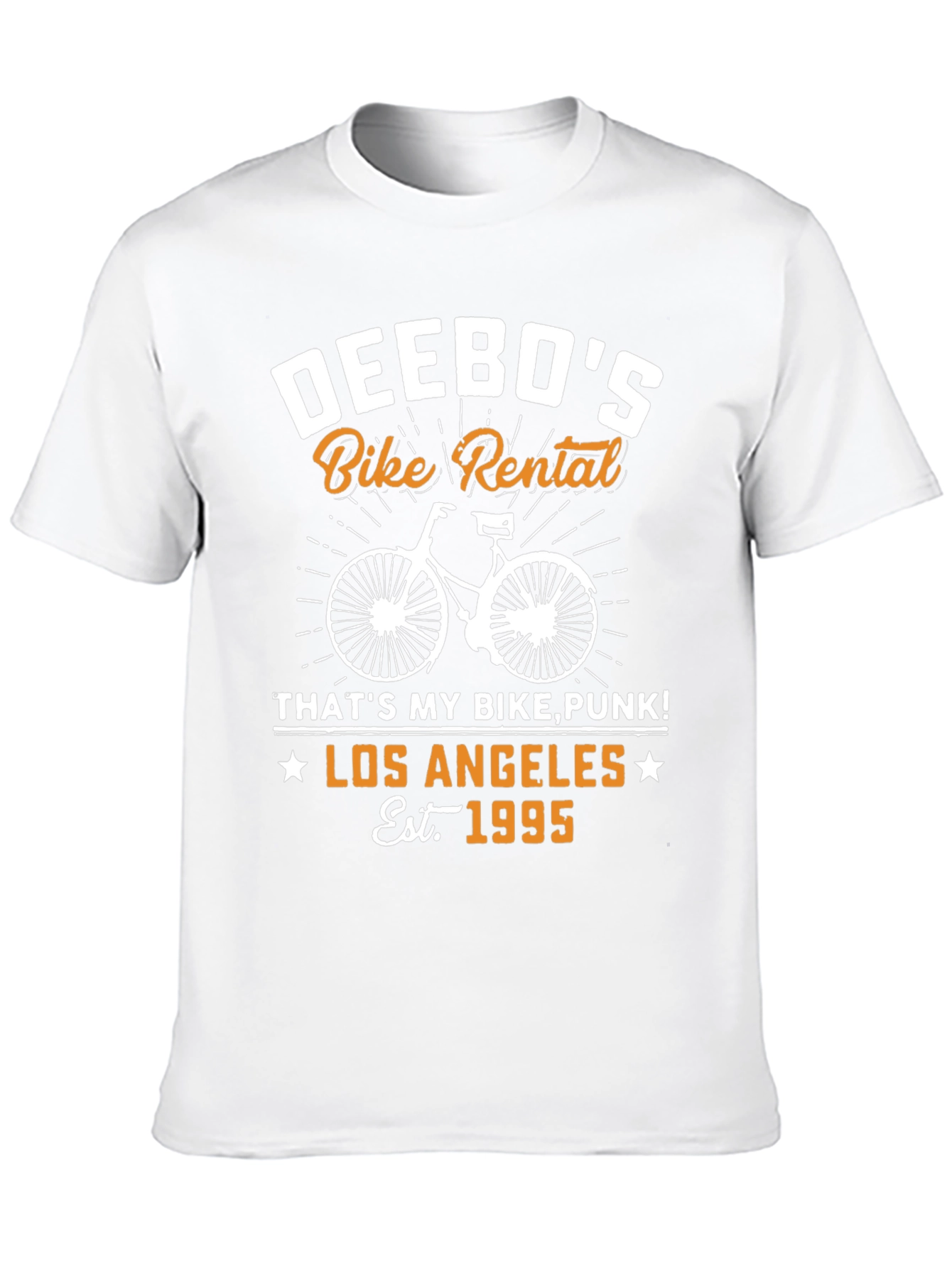 Deebos Bike Rental T-Shirt - Los Angeles 1995