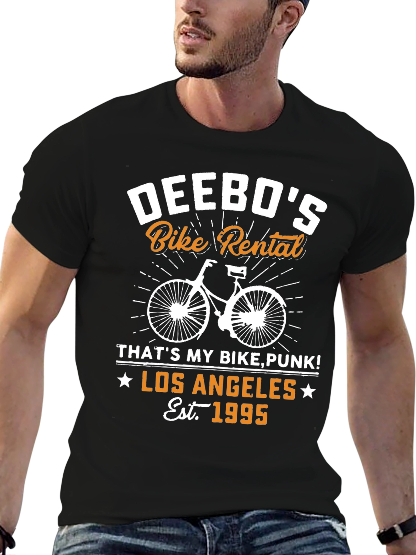 Deebos Bike Rental T-Shirt - Los Angeles 1995