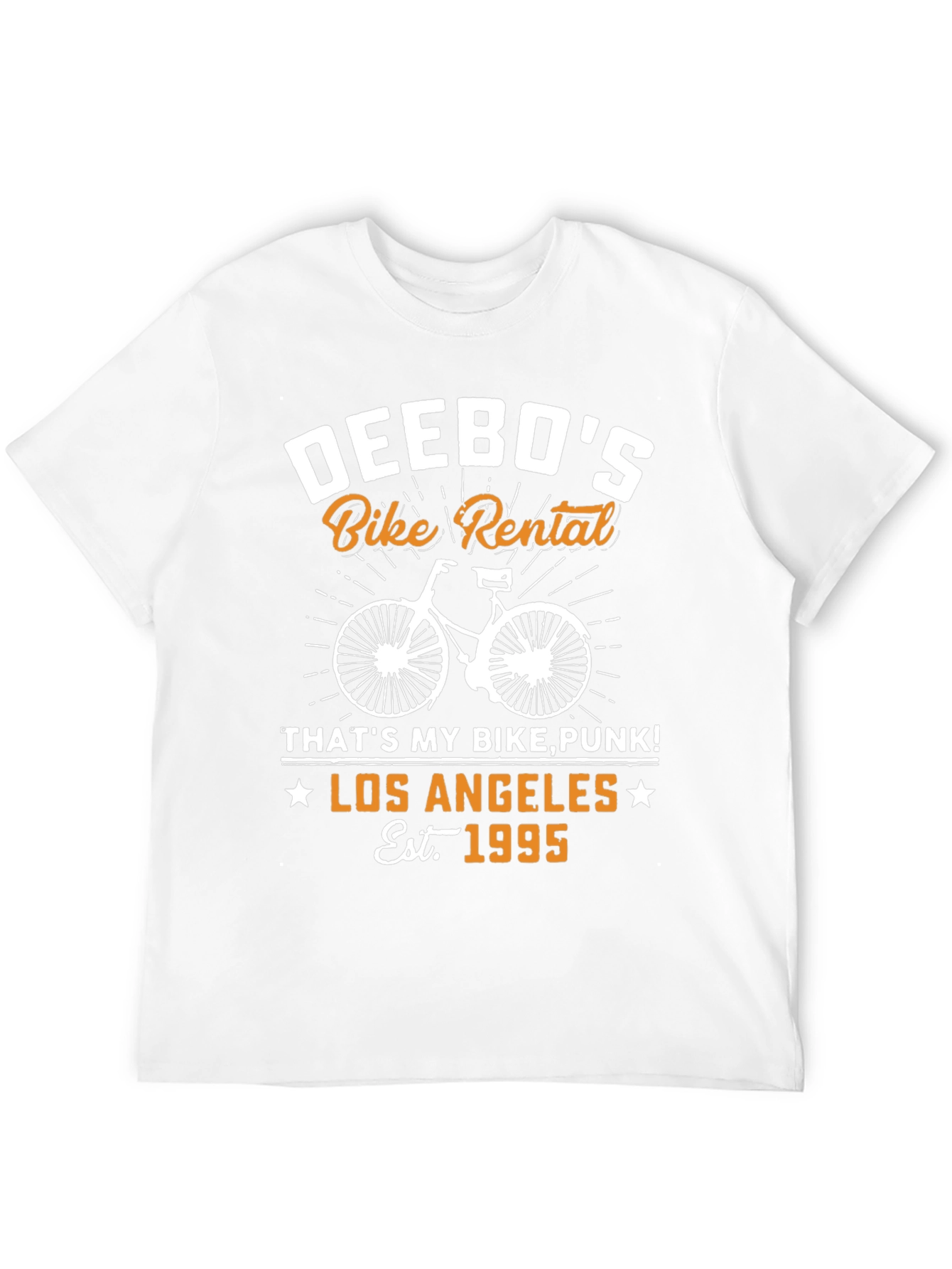 Deebos Bike Rental T-Shirt - Los Angeles 1995