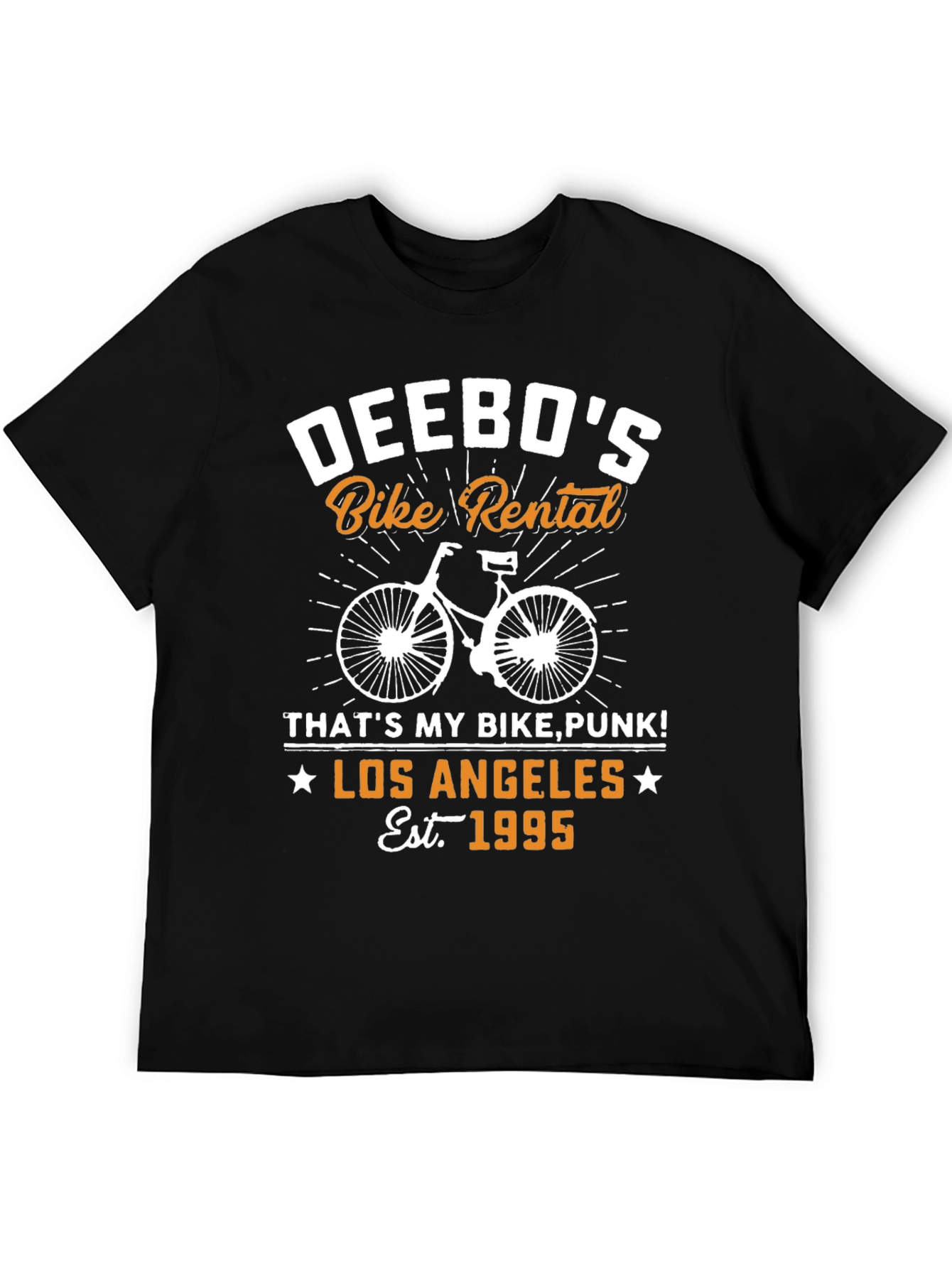 Deebos Bike Rental T-Shirt - Los Angeles 1995