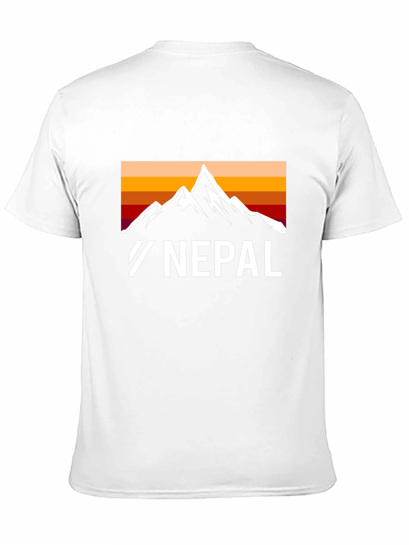 Nepal Mountain Graphic T-Shirt
