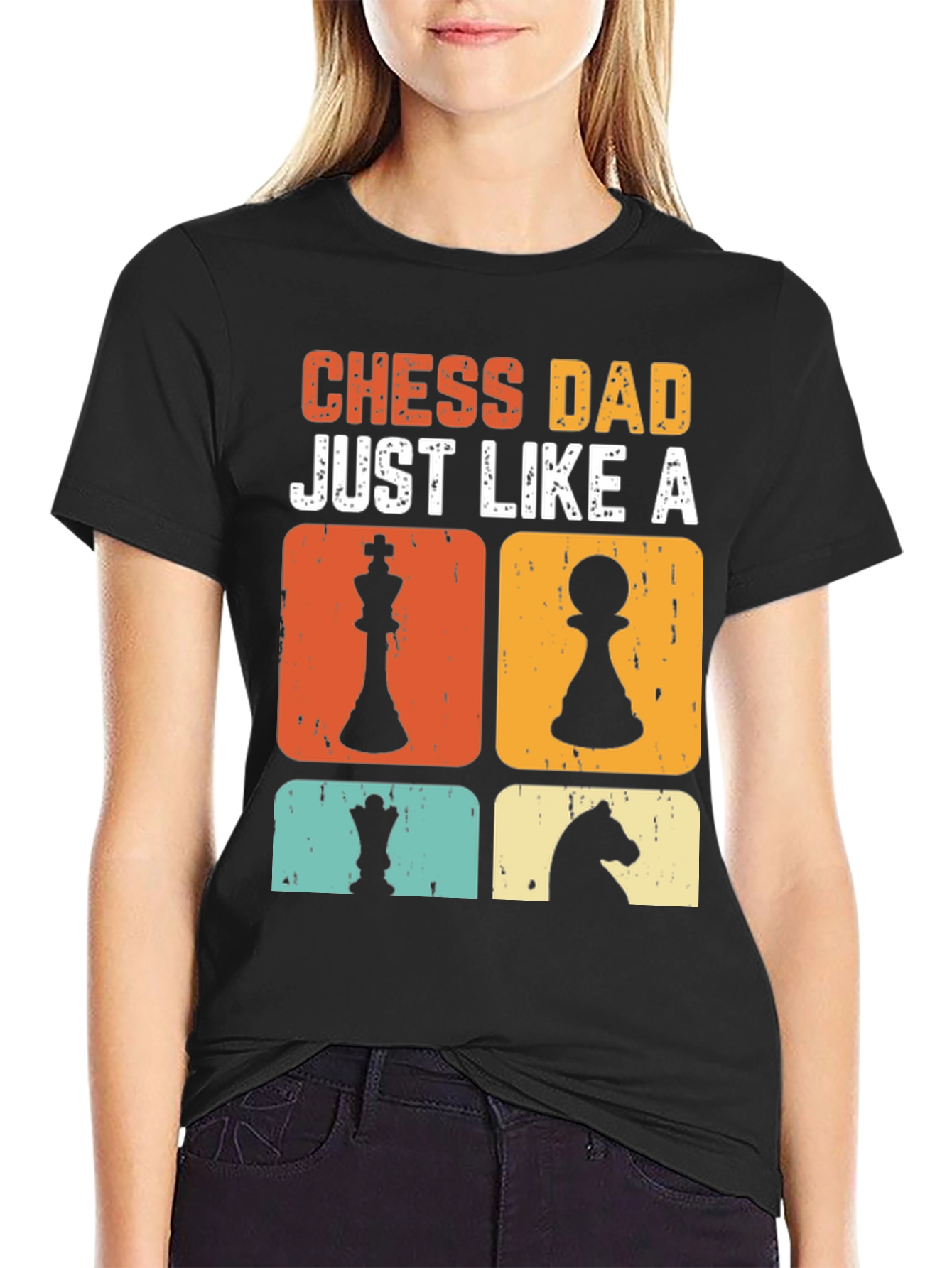 Chess Dad Graphic T-Shirt