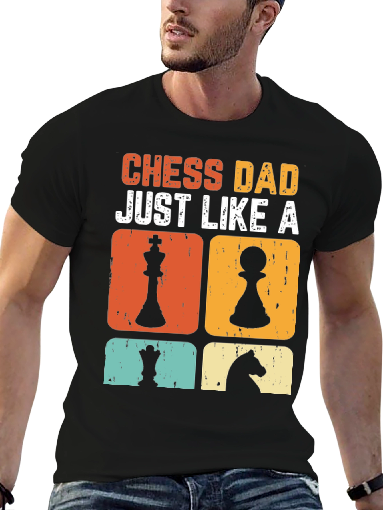 Chess Dad Graphic T-Shirt