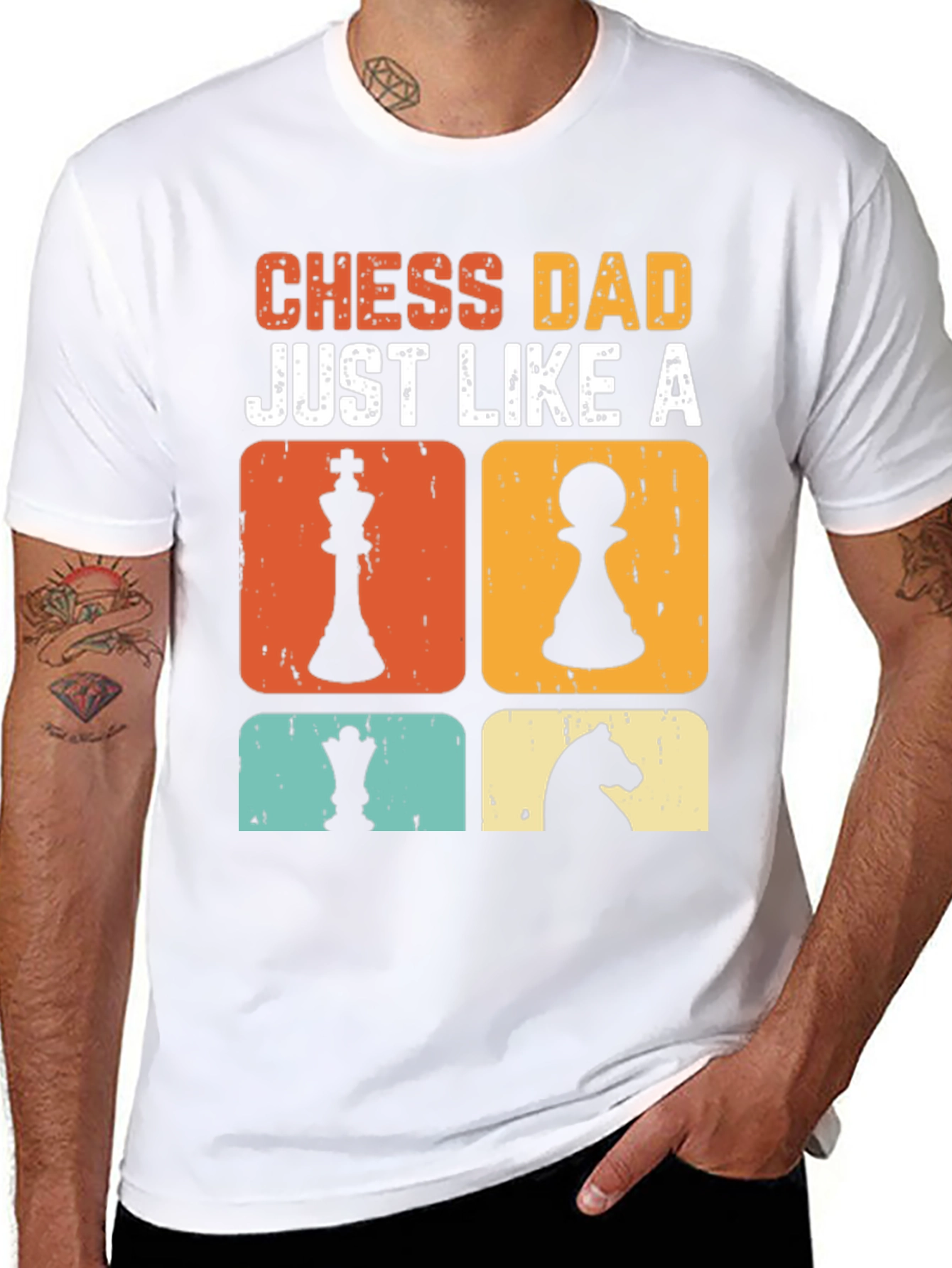 Chess Dad Graphic T-Shirt