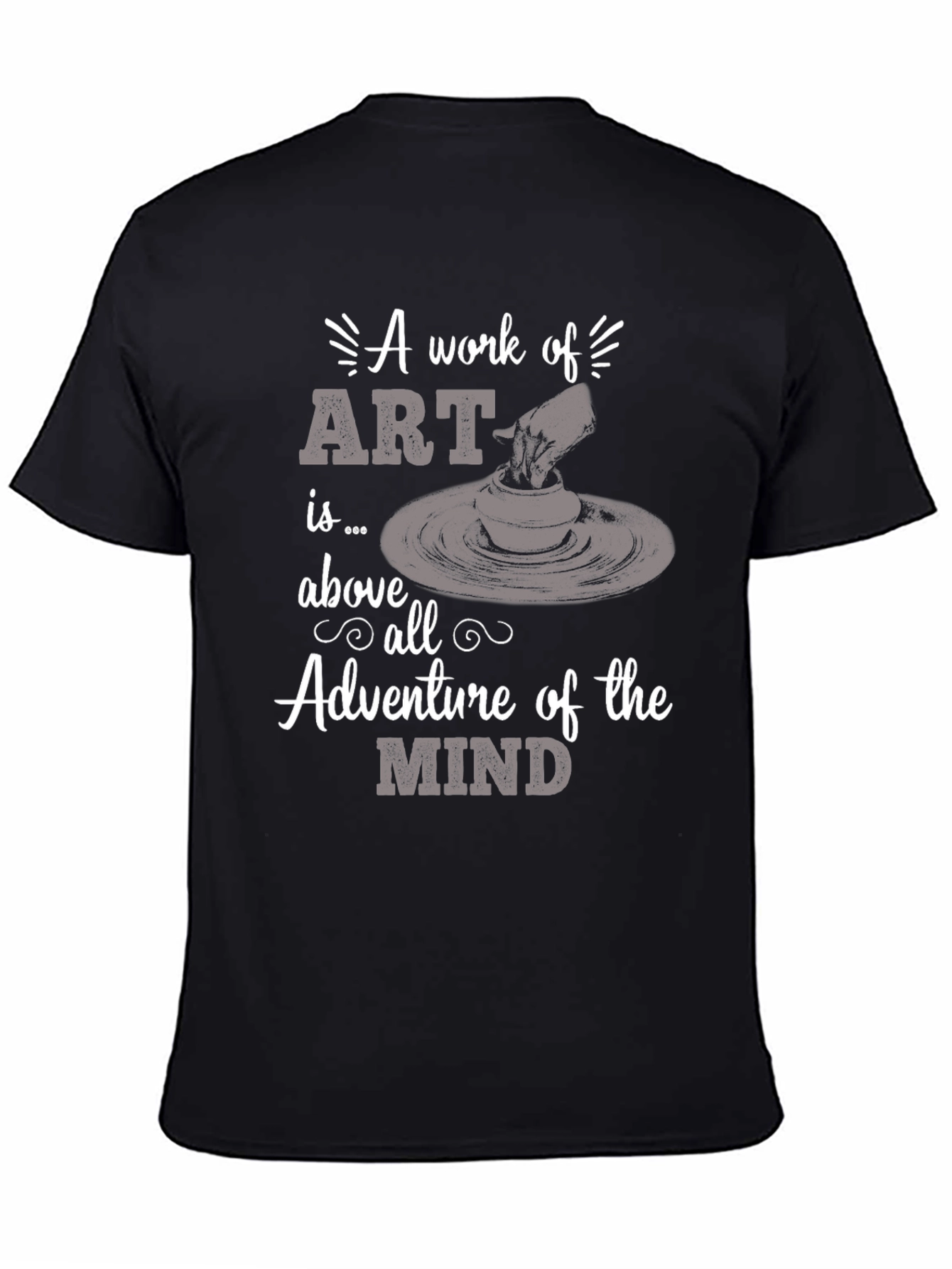 Art Adventure Mind T-Shirt - Artistic Expression Tee