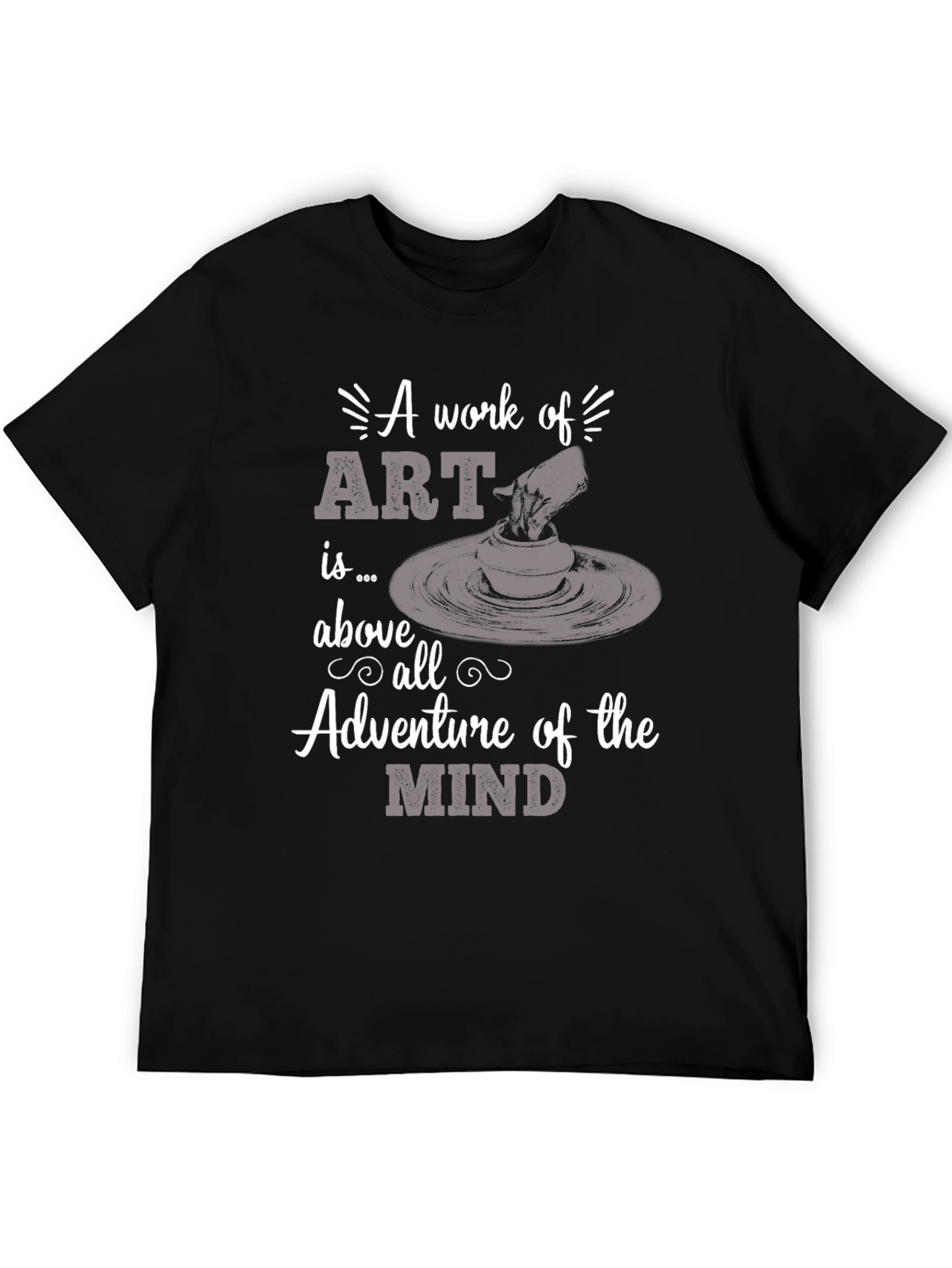 Art Adventure Mind T-Shirt - Artistic Expression Tee