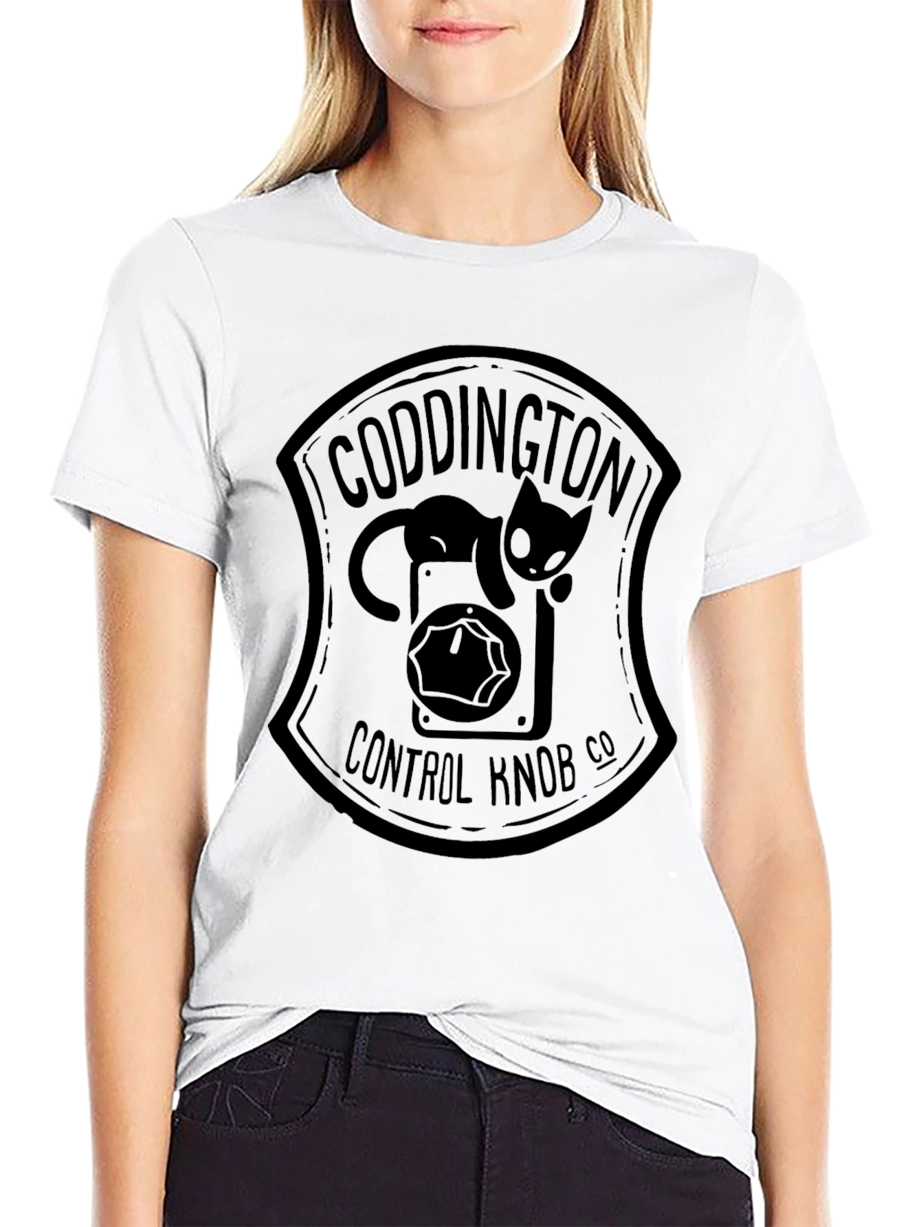 Coddington Control Knob Co. T-Shirt - Cat Design