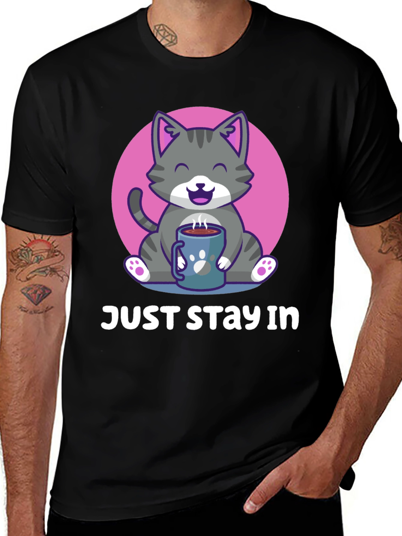 Just Stay In Cat T-Shirt