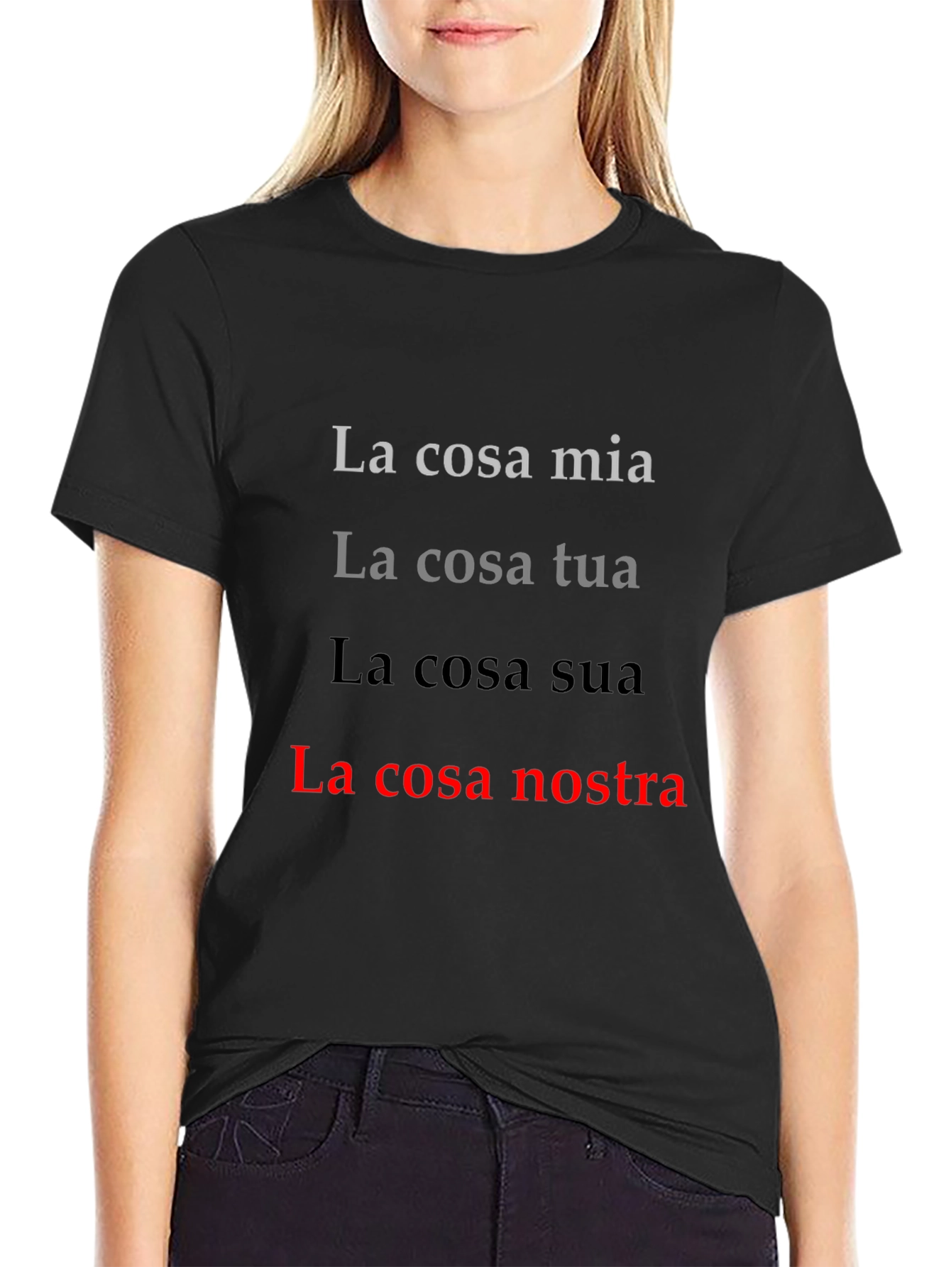 La Cosa Nostra T-Shirt - Italian Mafia Inspired