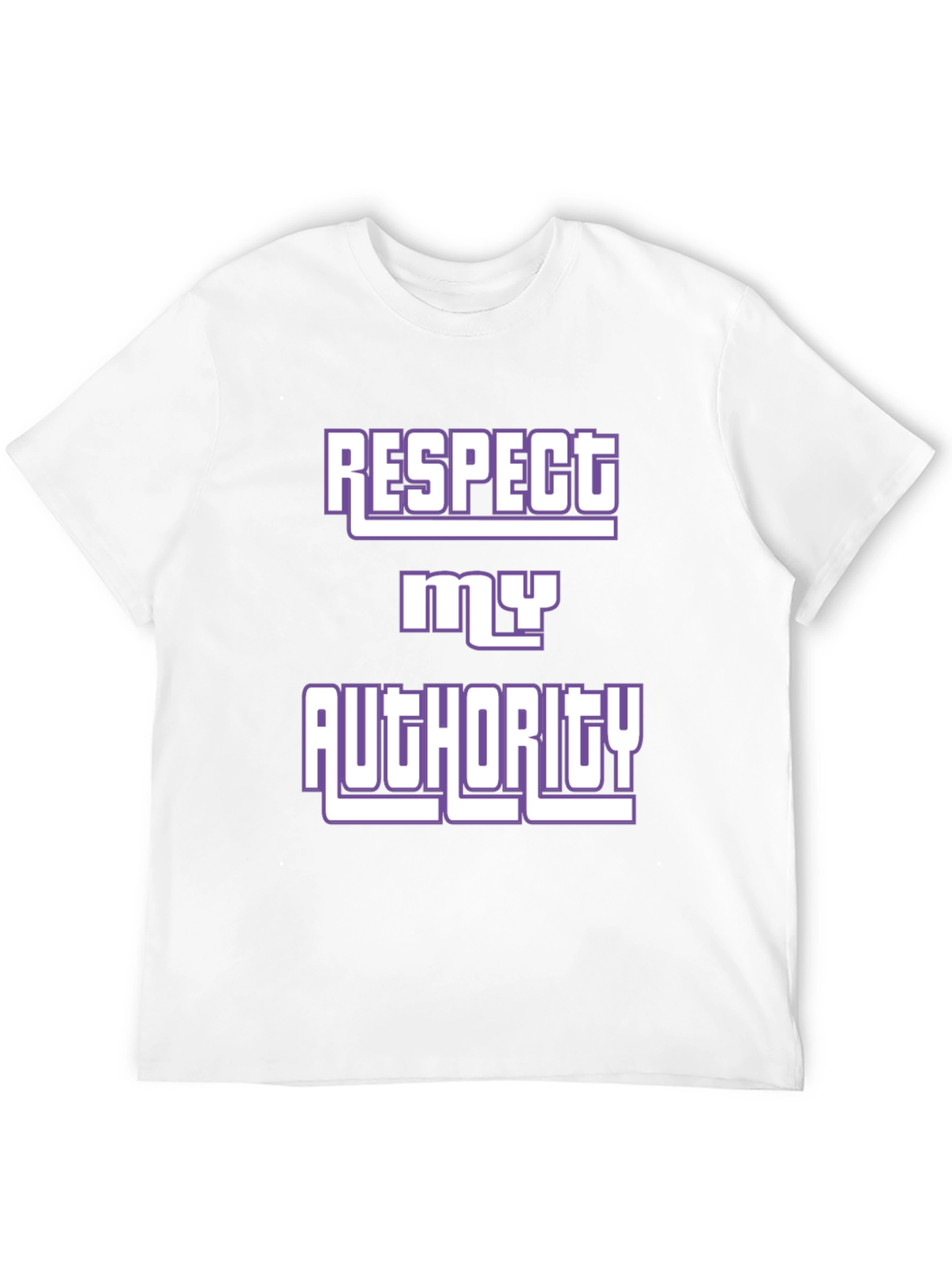 Respect My Authority Graphic T-Shirt