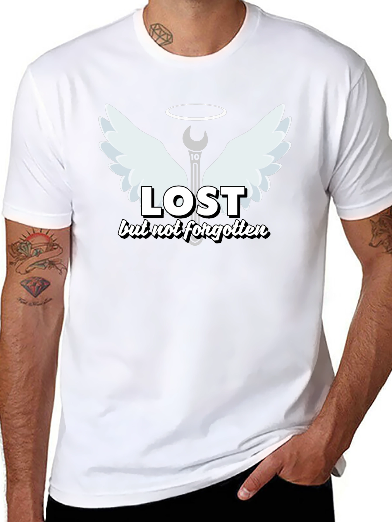 Lost But Not Forgotten Mechanic T-Shirt