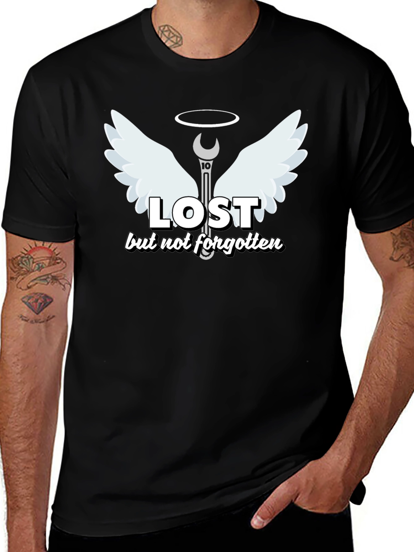 Lost But Not Forgotten Mechanic T-Shirt