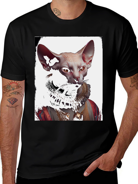 Sphynx Cat Renaissance T-Shirt - Unique Graphic Tee