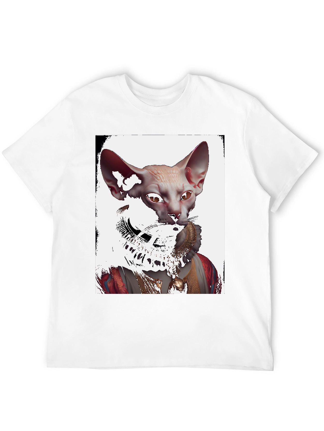 Sphynx Cat Renaissance T-Shirt - Unique Graphic Tee