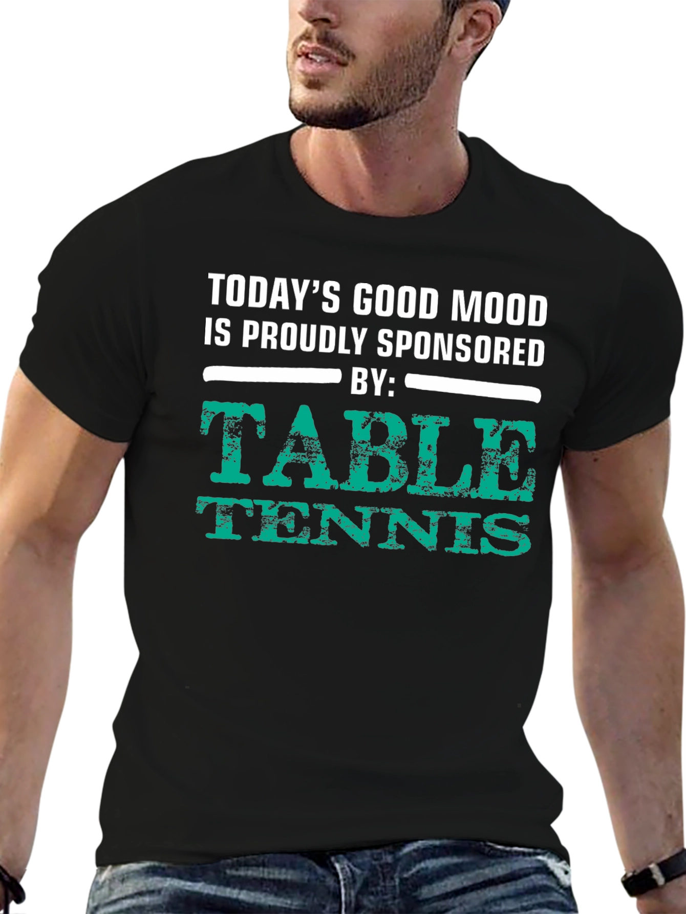 Table Tennis Sponsored T-Shirt