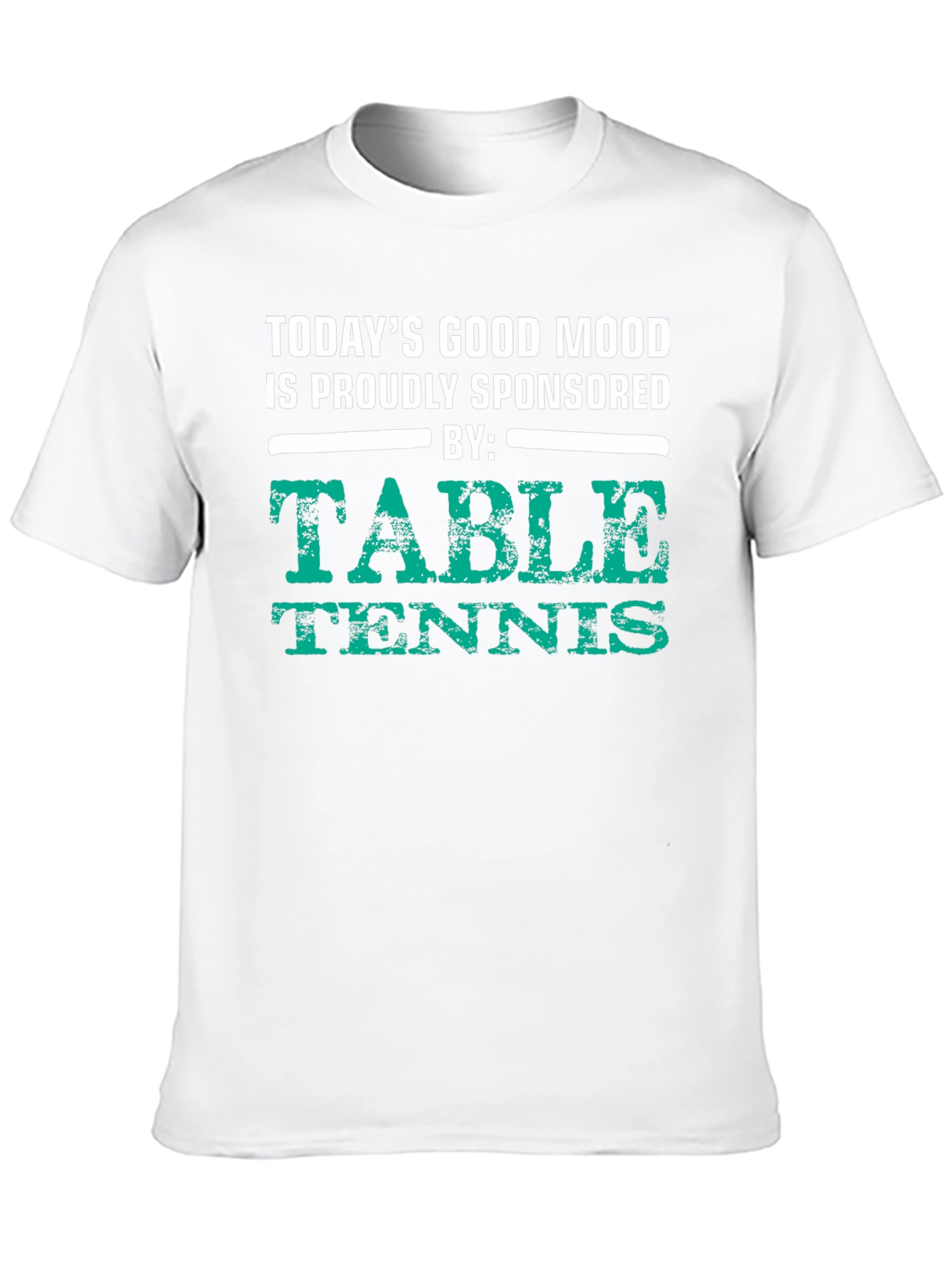 Table Tennis Sponsored T-Shirt