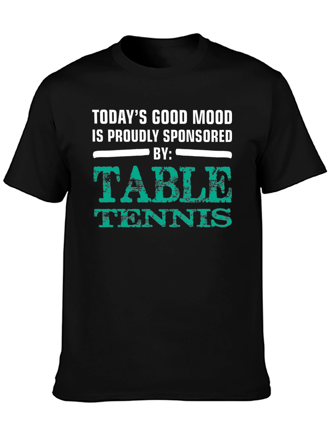Table Tennis Sponsored T-Shirt