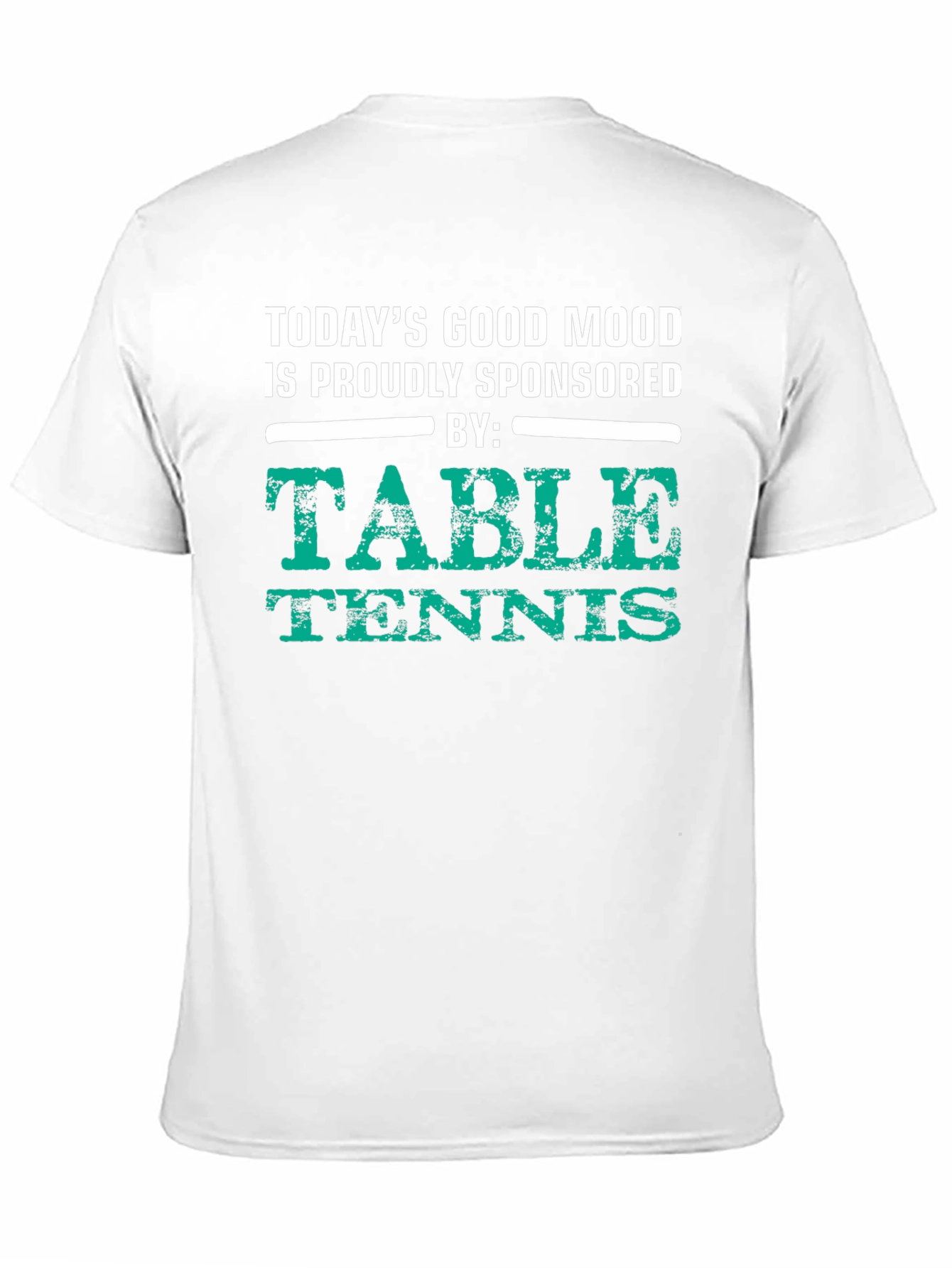 Table Tennis Sponsored T-Shirt