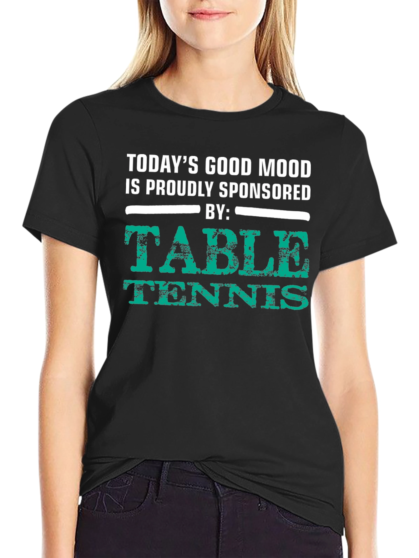 Table Tennis Sponsored T-Shirt