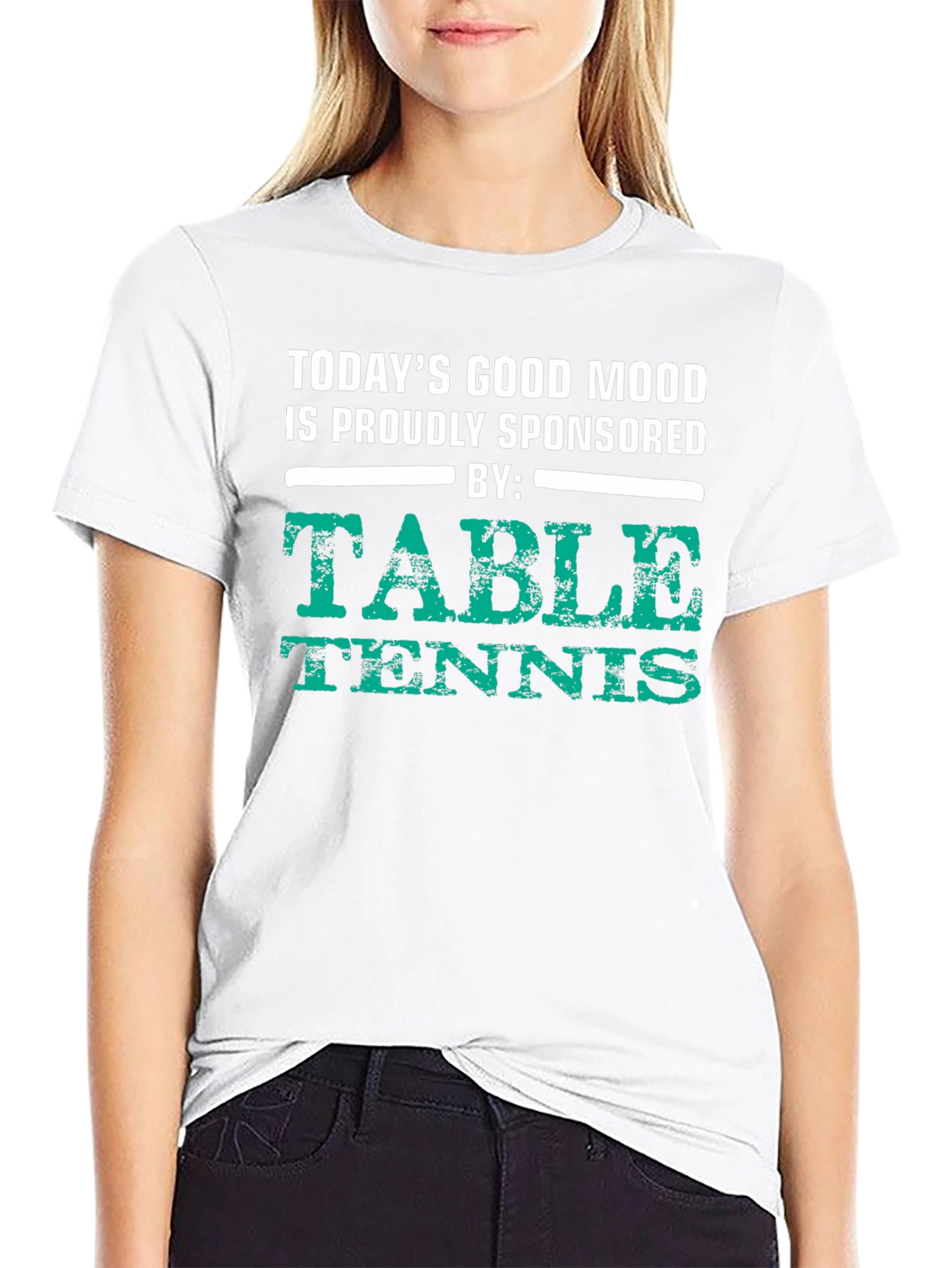 Table Tennis Sponsored T-Shirt