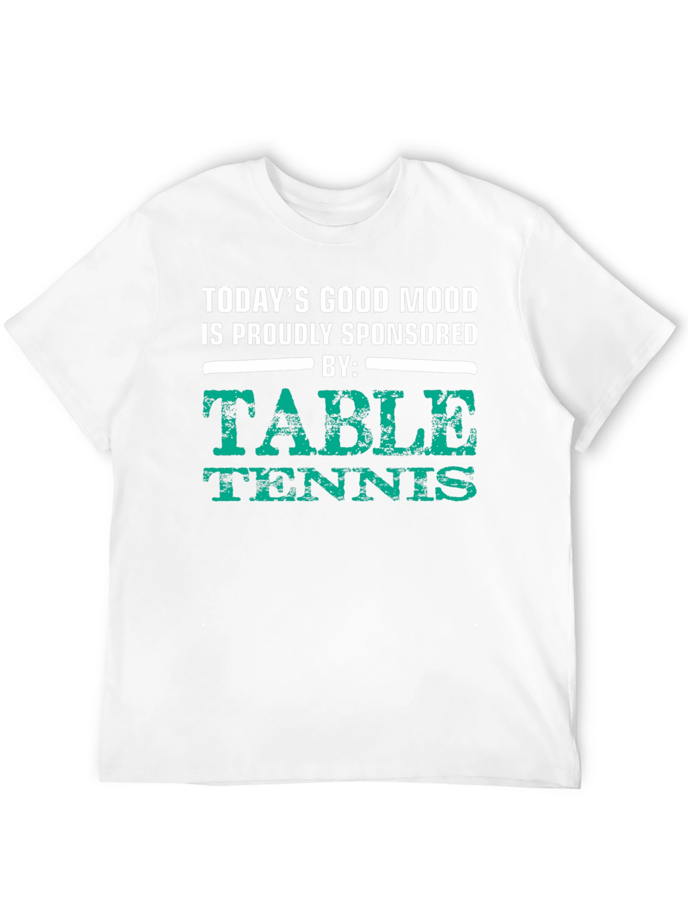 Table Tennis Sponsored T-Shirt