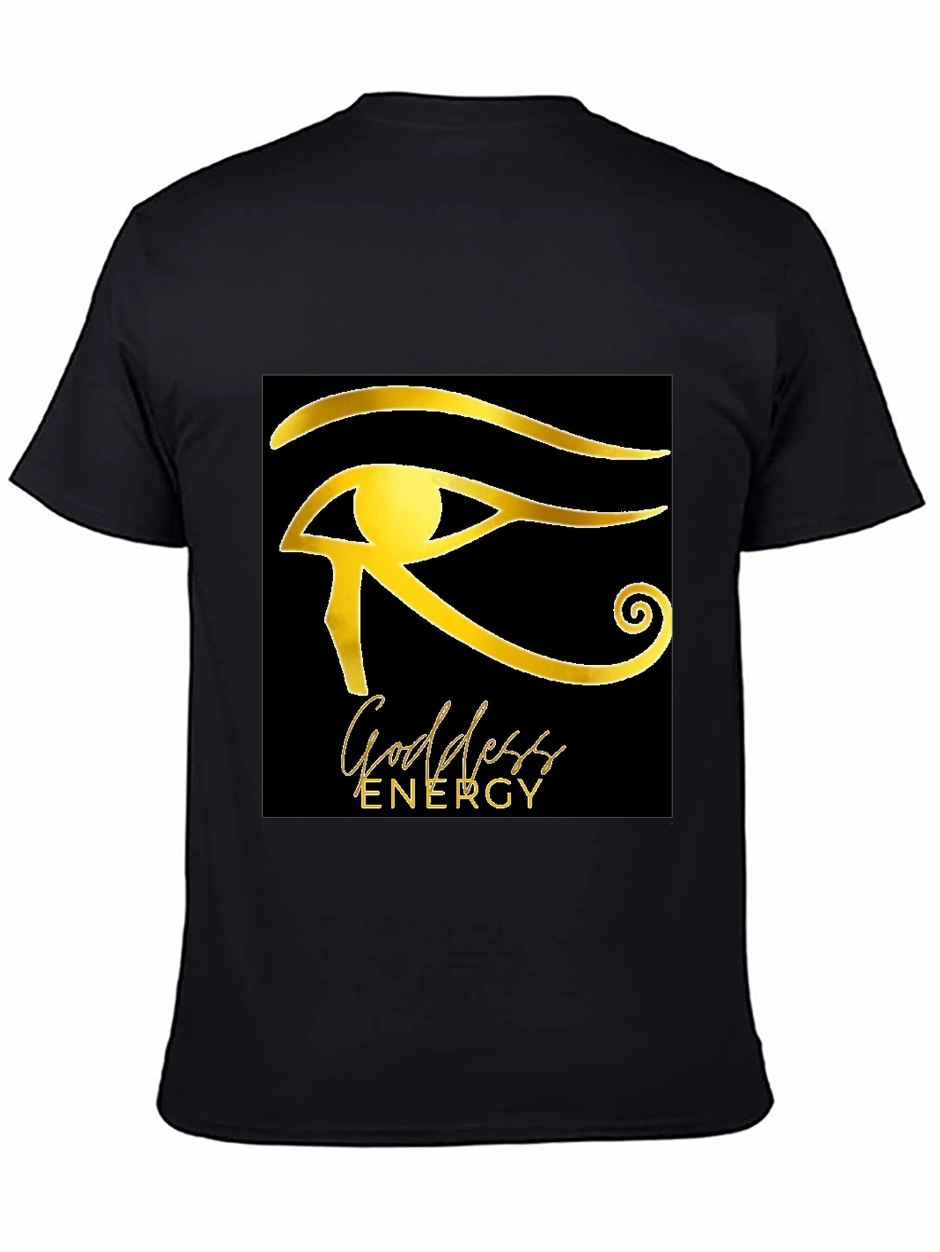 Goddess Energy Black Graphic Tee