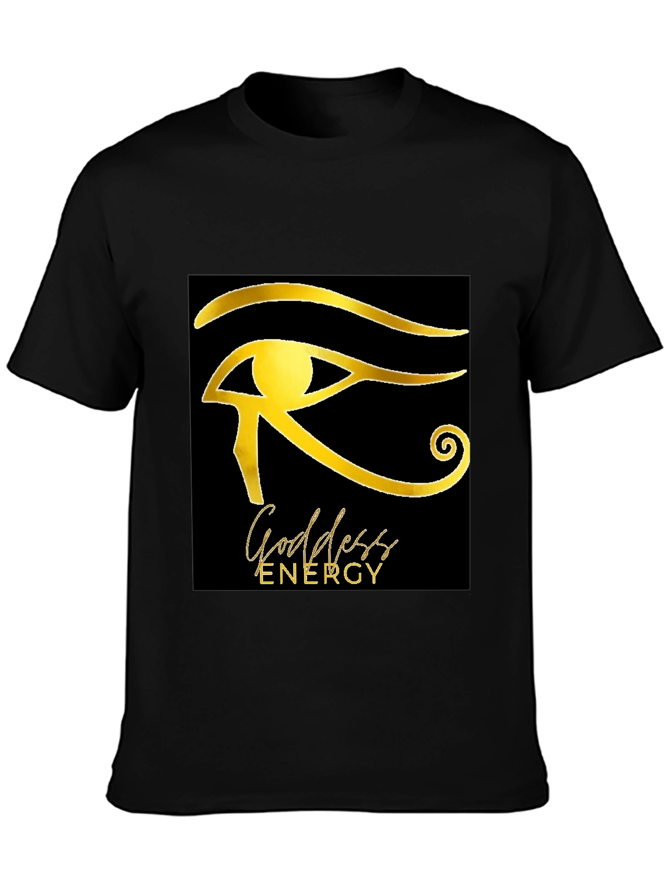 Goddess Energy Black Graphic Tee