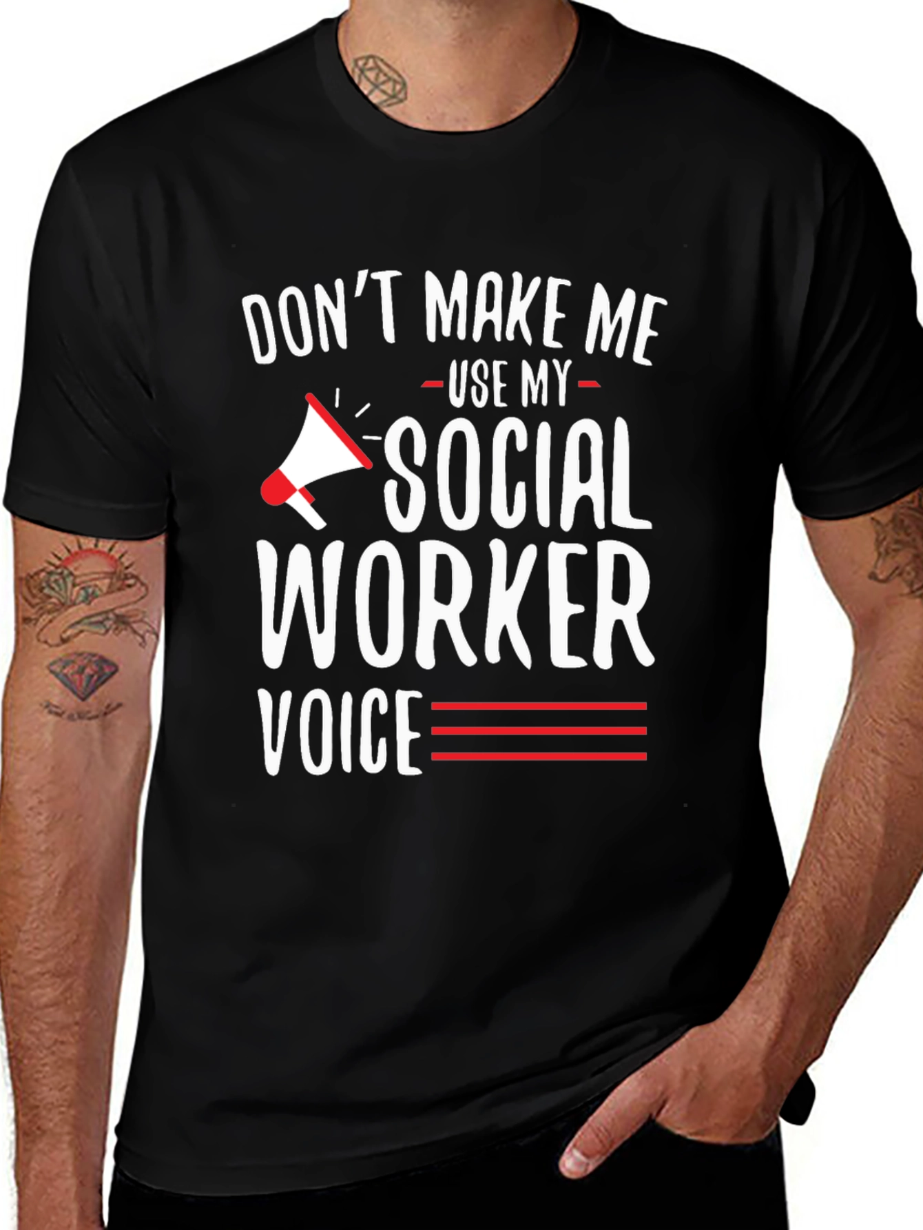 Social Worker Voice Graphic Tee