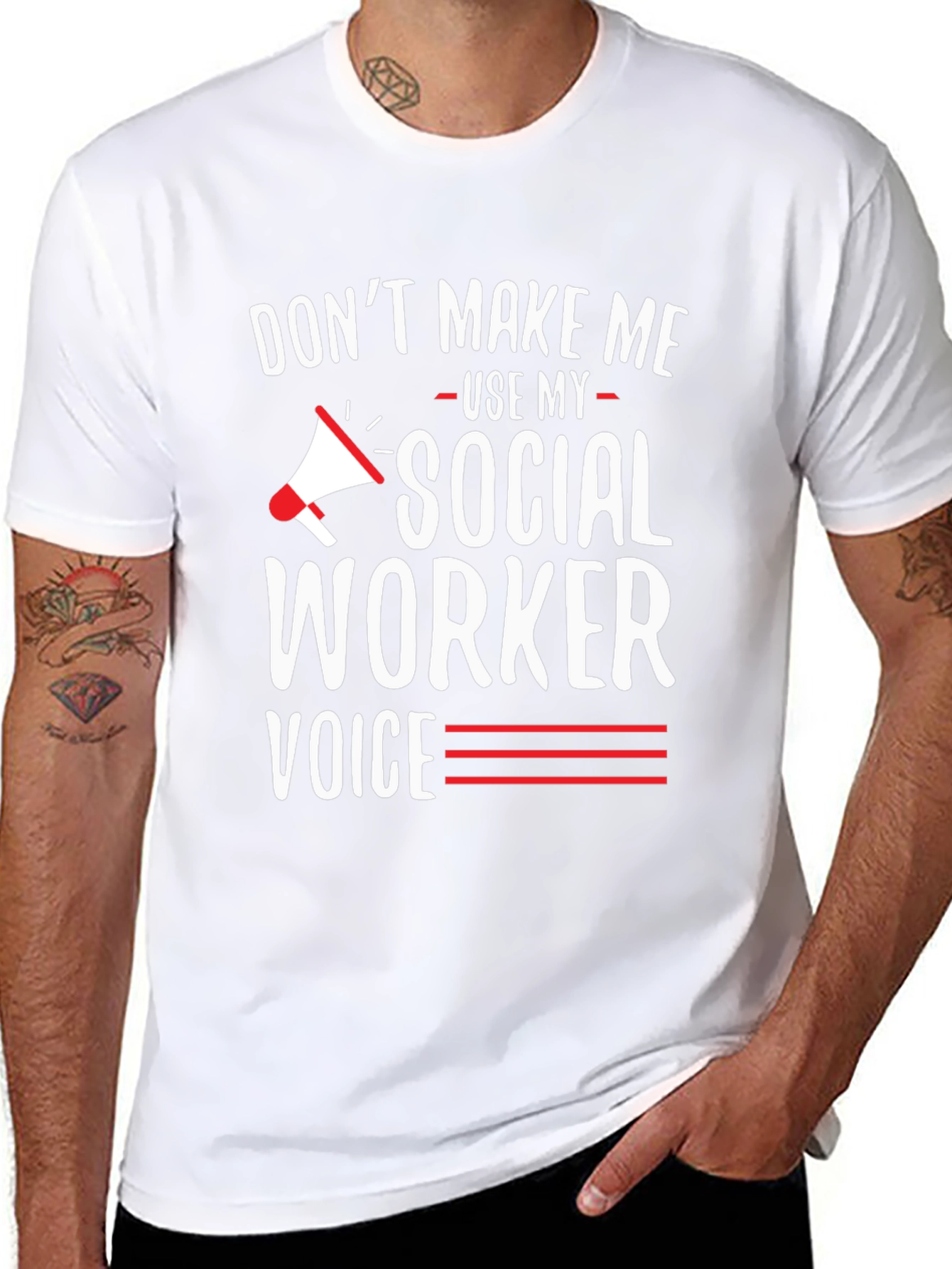 Social Worker Voice Graphic Tee
